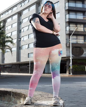 I Can Do All Things Through Christ Who Strengthens Me All Over Print Leggings