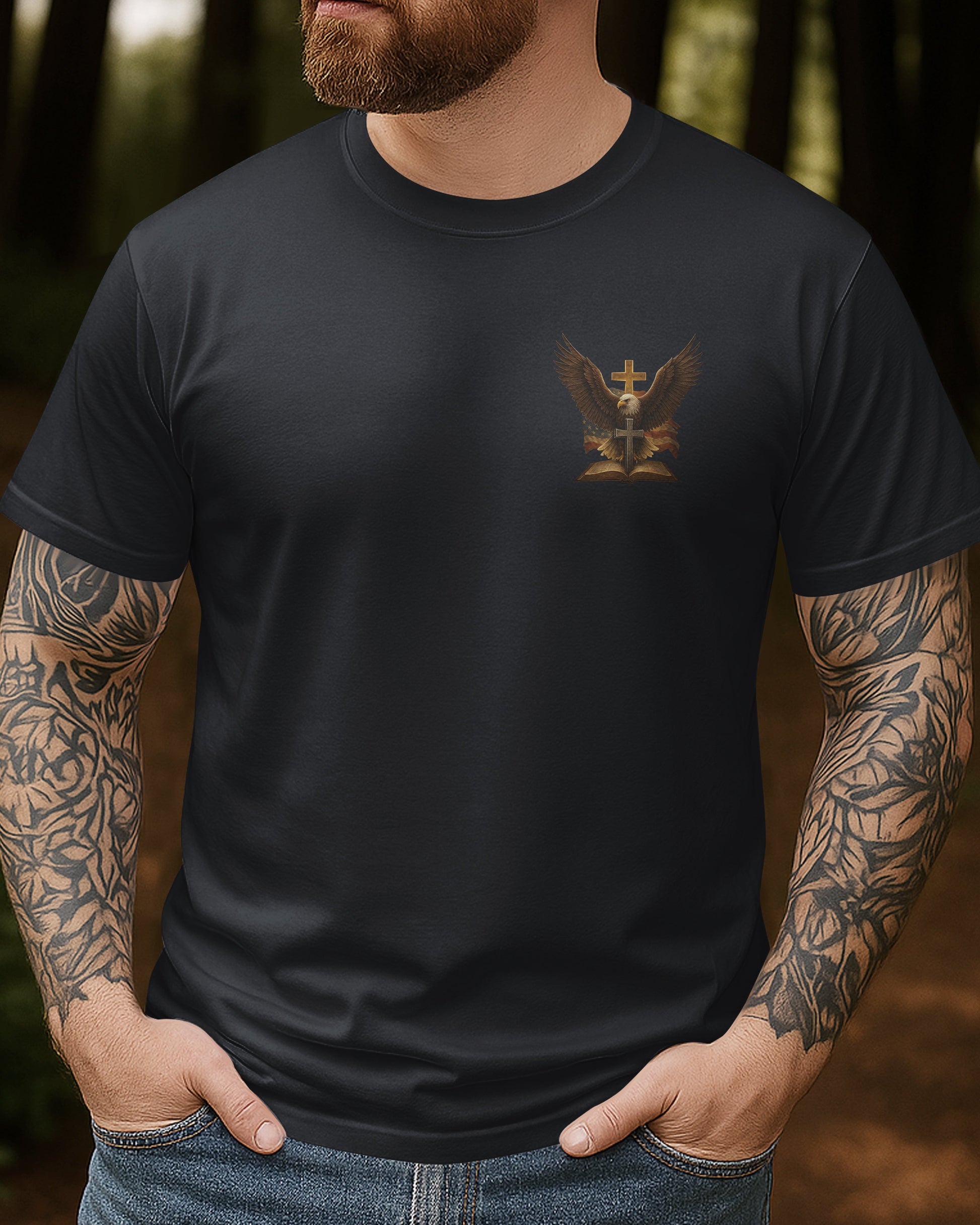 One Nation Under God All Over Print T-shirt