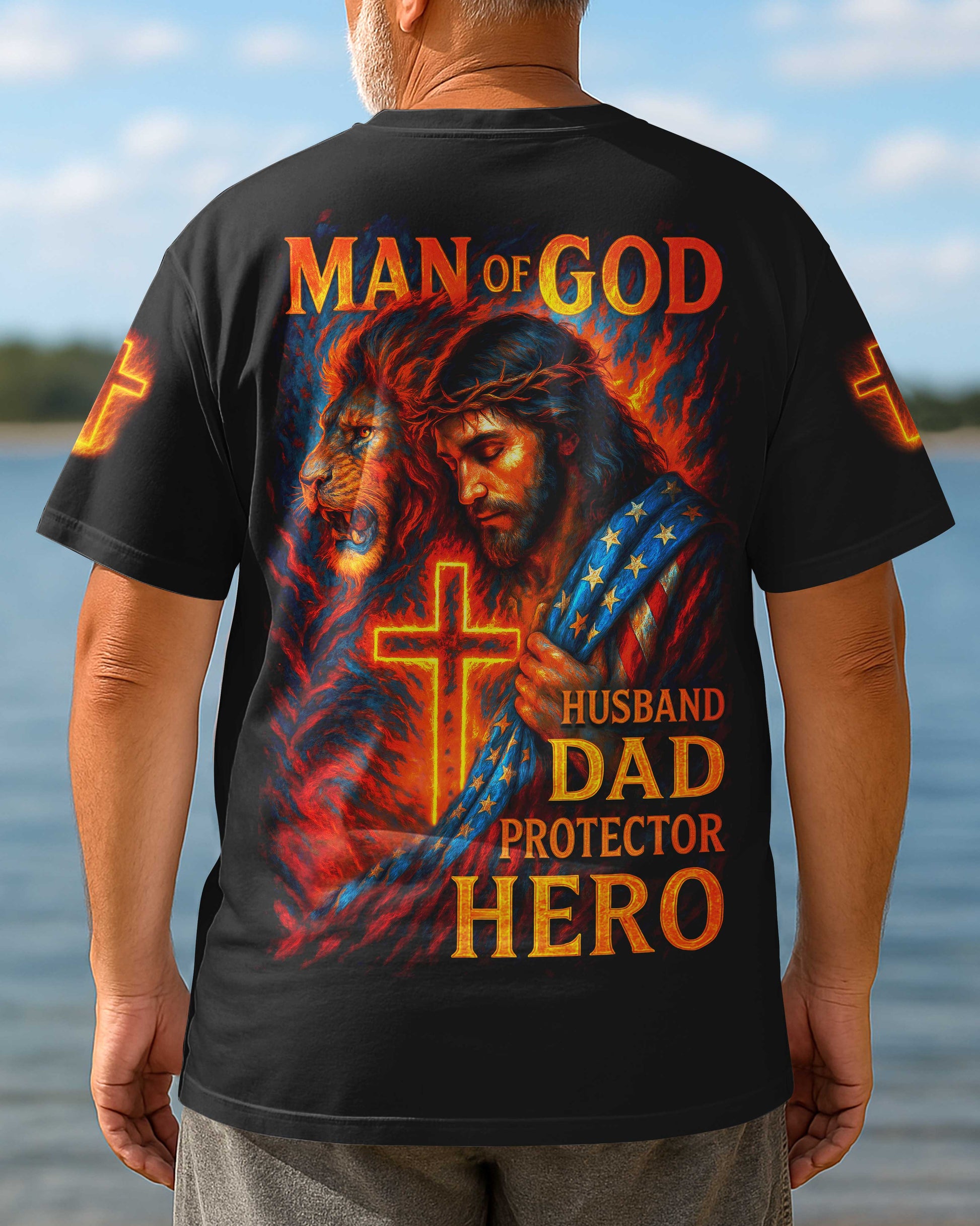 Man Of God All Over Print T-Shirt