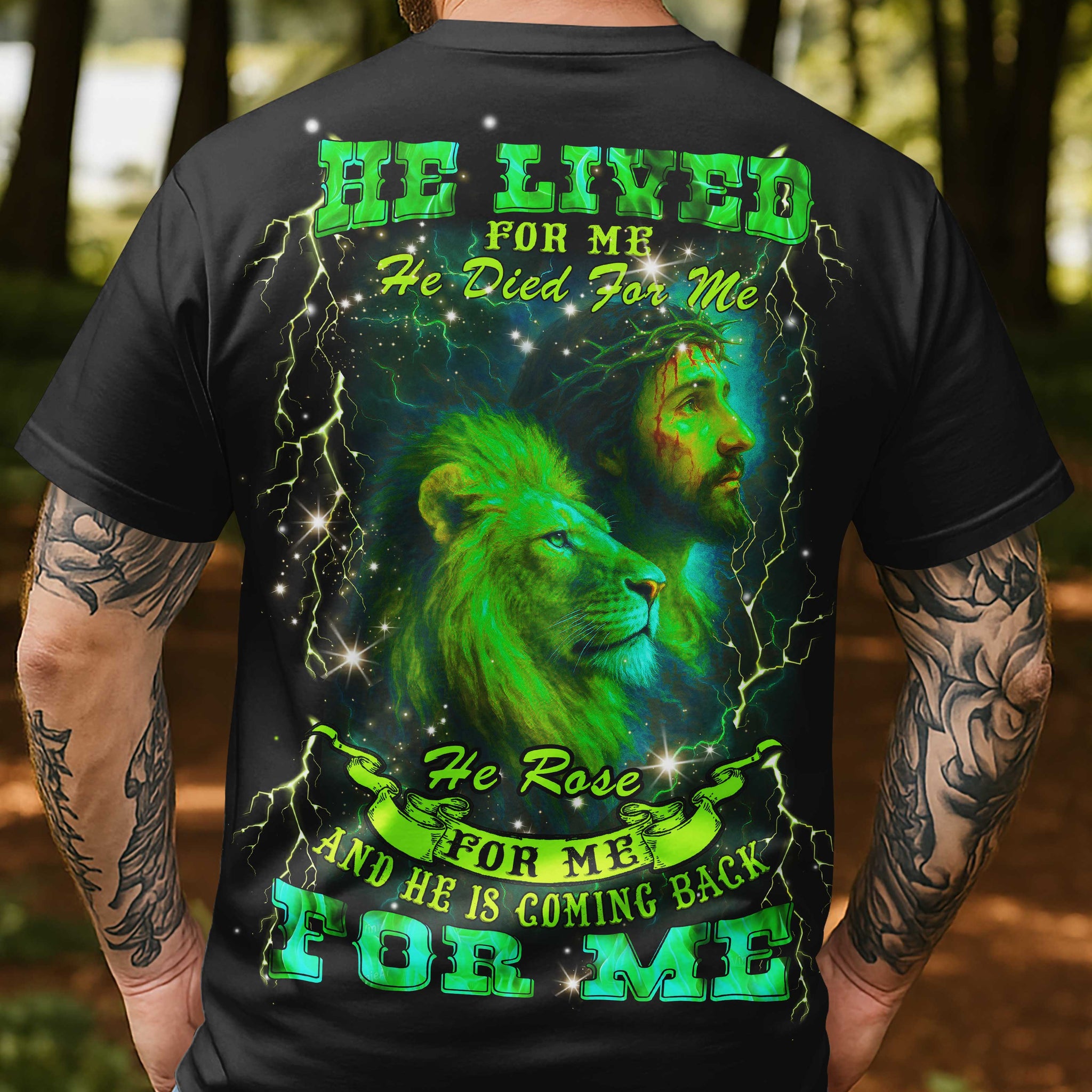 He Is Coming Back For Me All Over Print T-Shirt