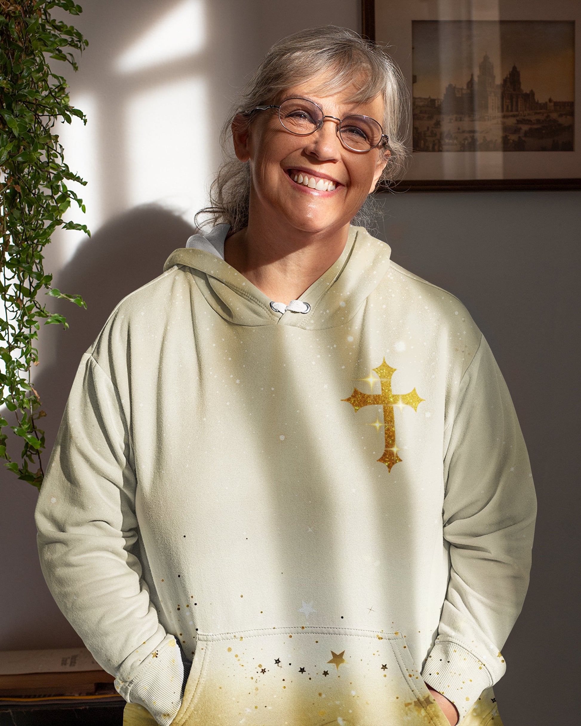 From Suffering To Glory All Over Print Zip Hoodie