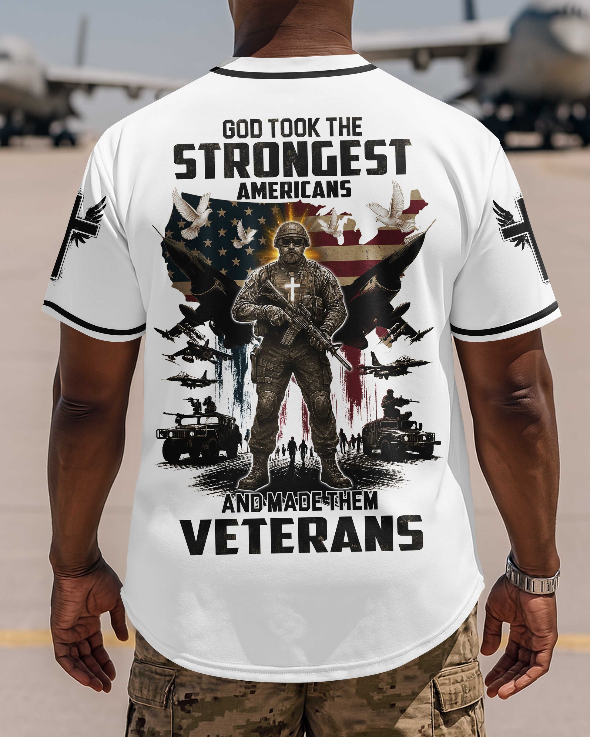 God Took The Strongest Americans Jersey