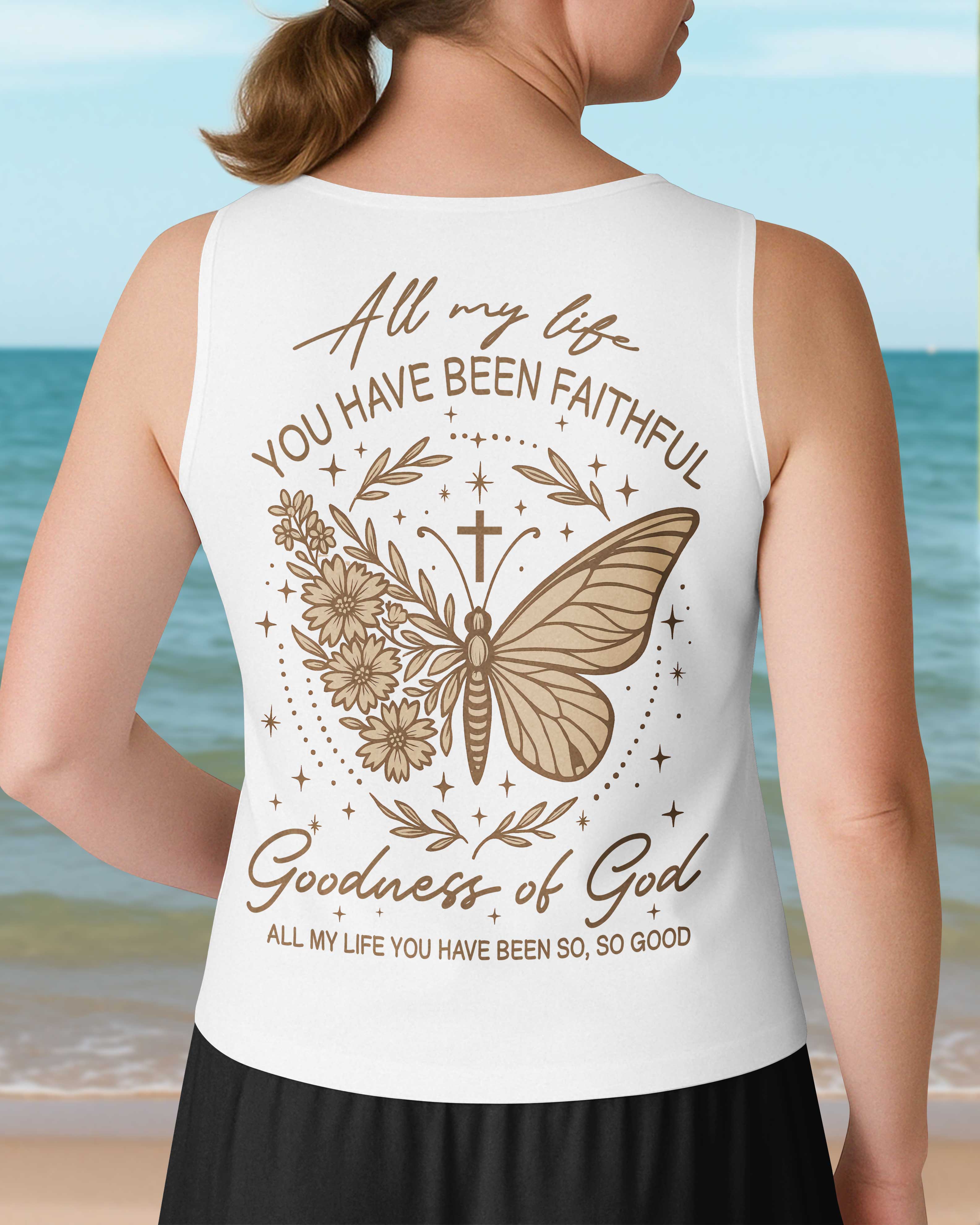 All My Life You Have Been Faithful V-neck Tank Top