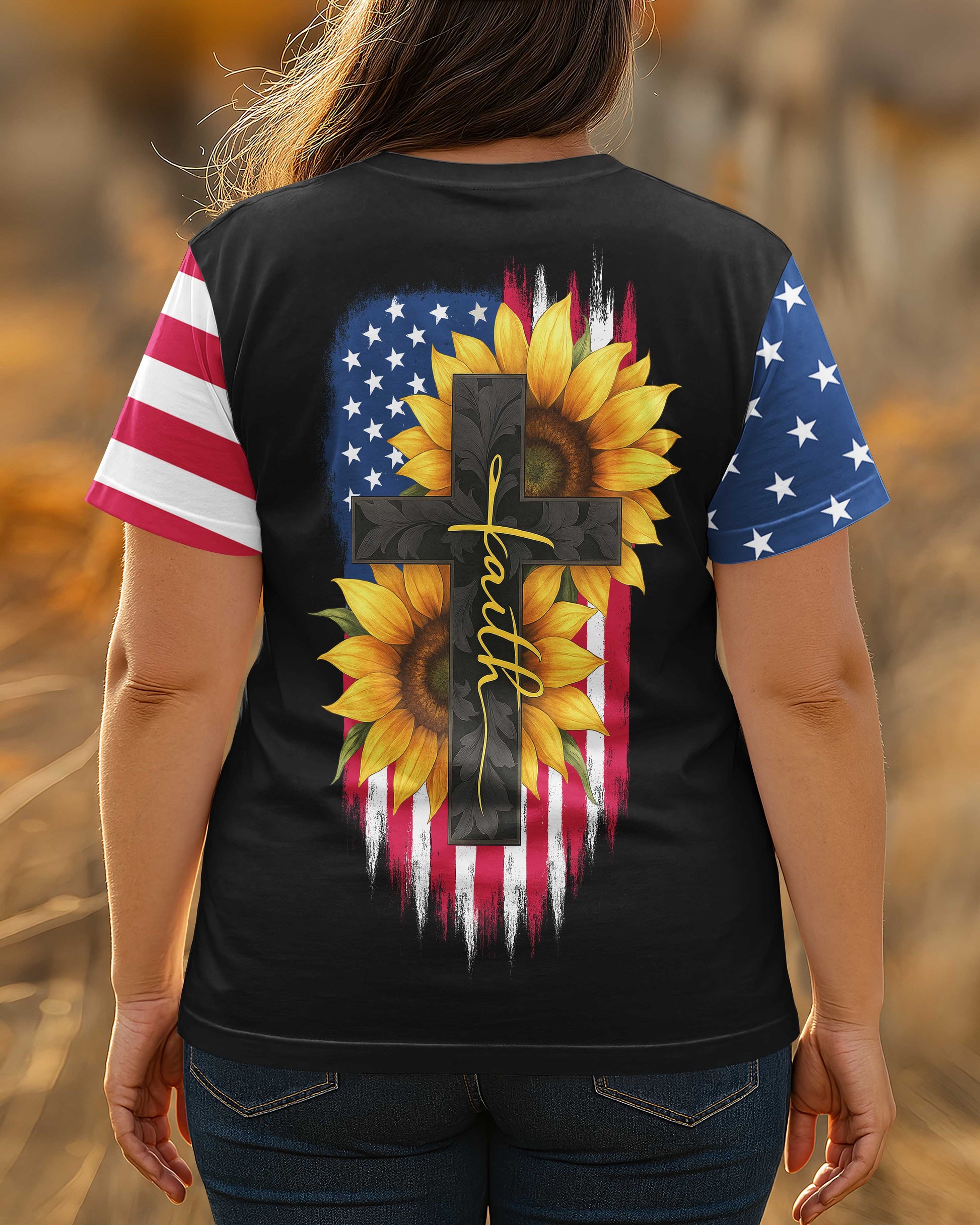 American Faith All Over Print T-Shirt