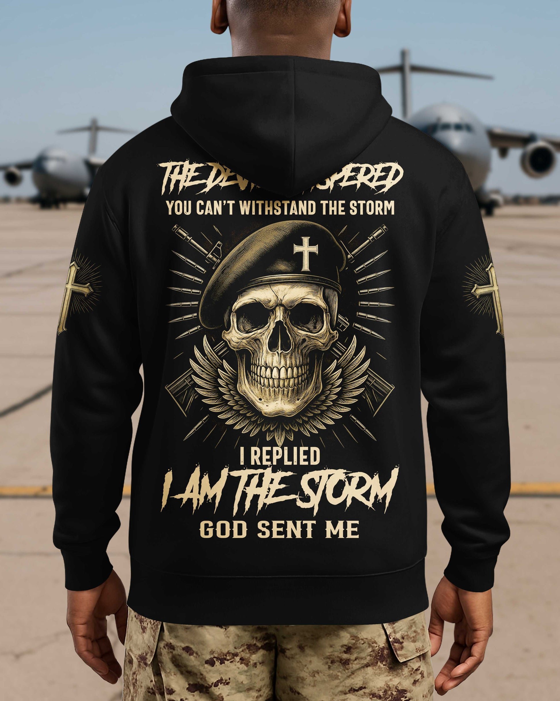 The Devil Whispered You Can’t Withstand The Storm T-Shirt