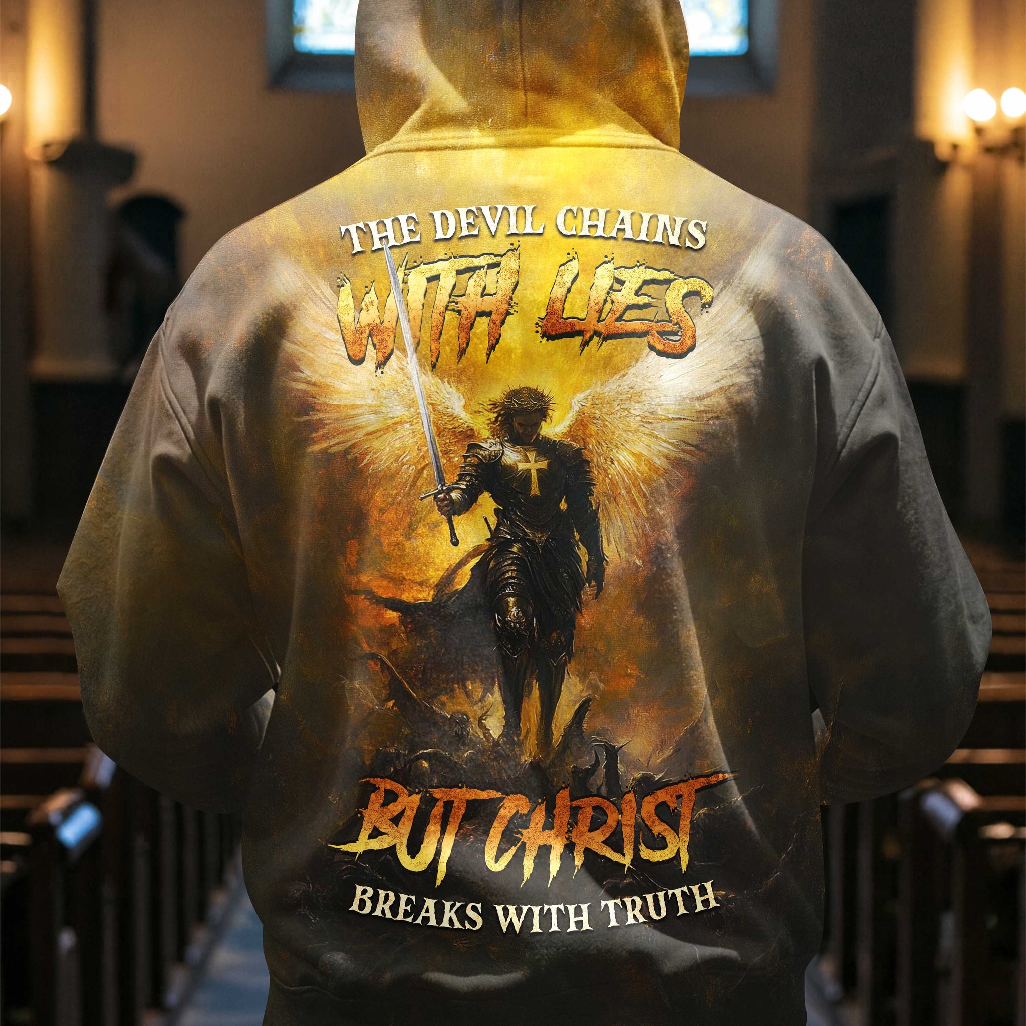 The Devil Chains With Lies Shirt