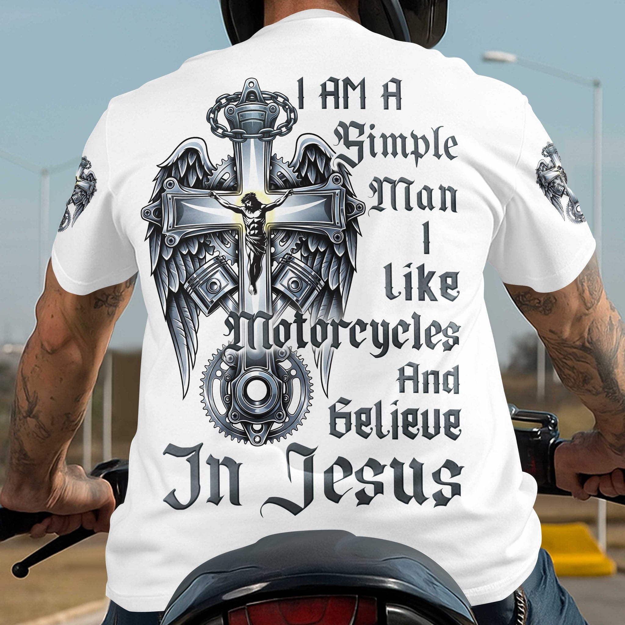 I Am A Simple Man All Over Print T-Shirt