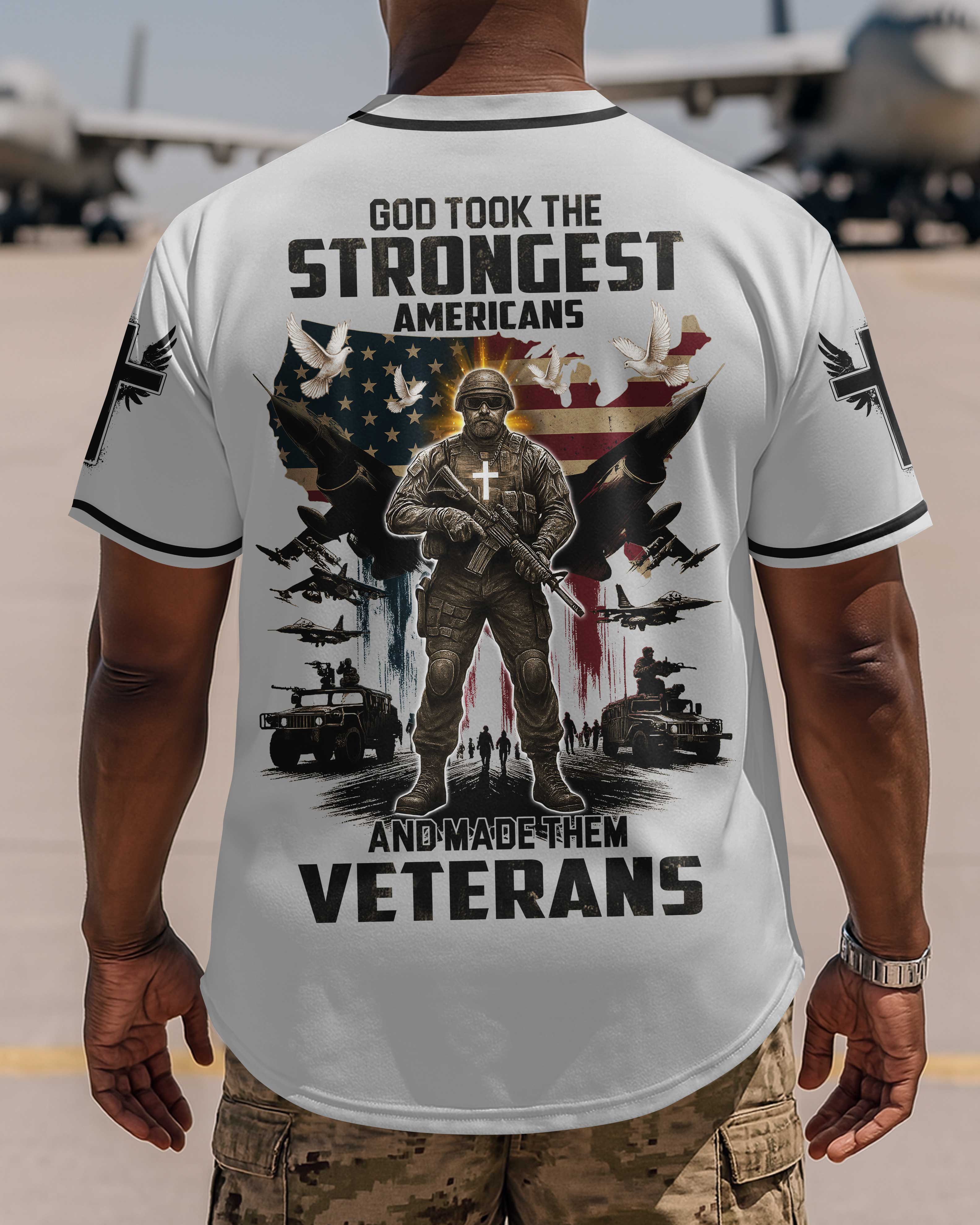 God Took The Strongest Americans Jersey