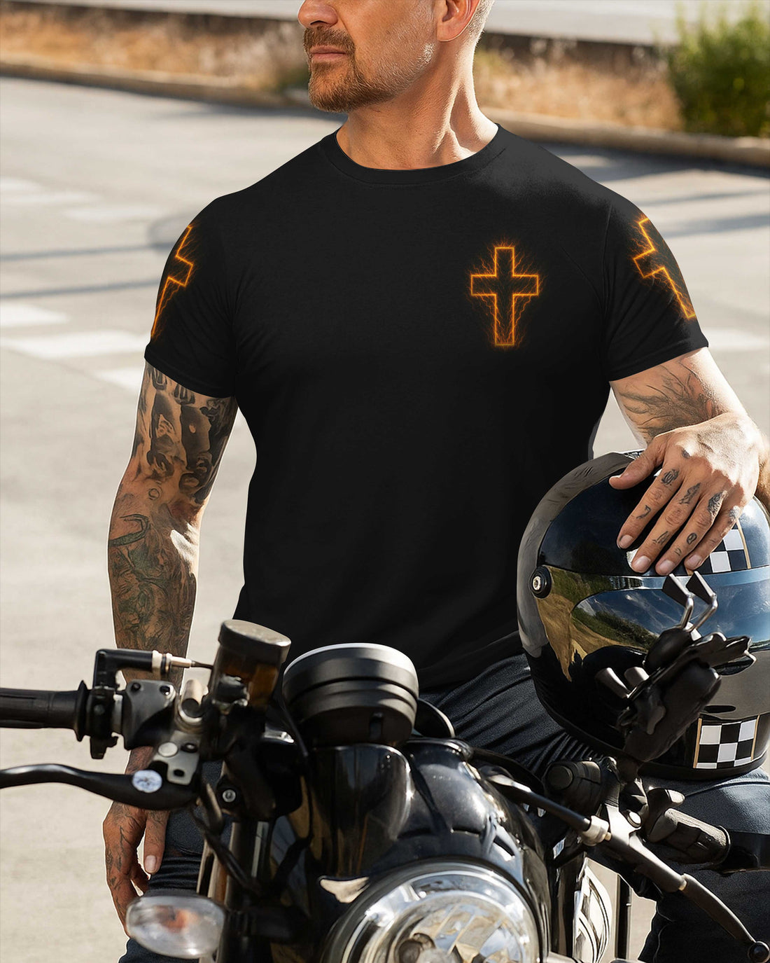My Engine Roars But His Voice Leads T-Shirt