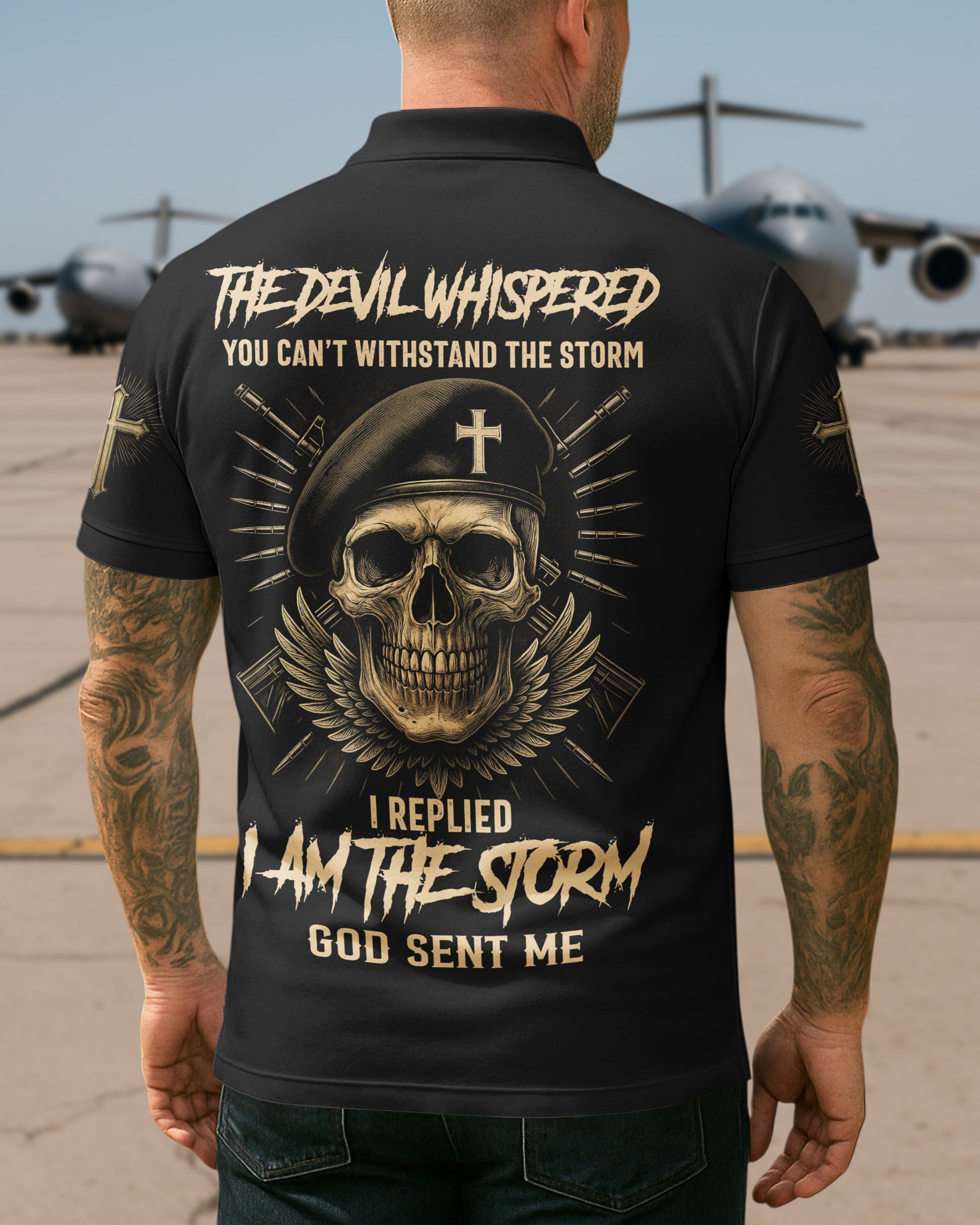 The Devil Whispered You Can’t Withstand The Storm T-Shirt