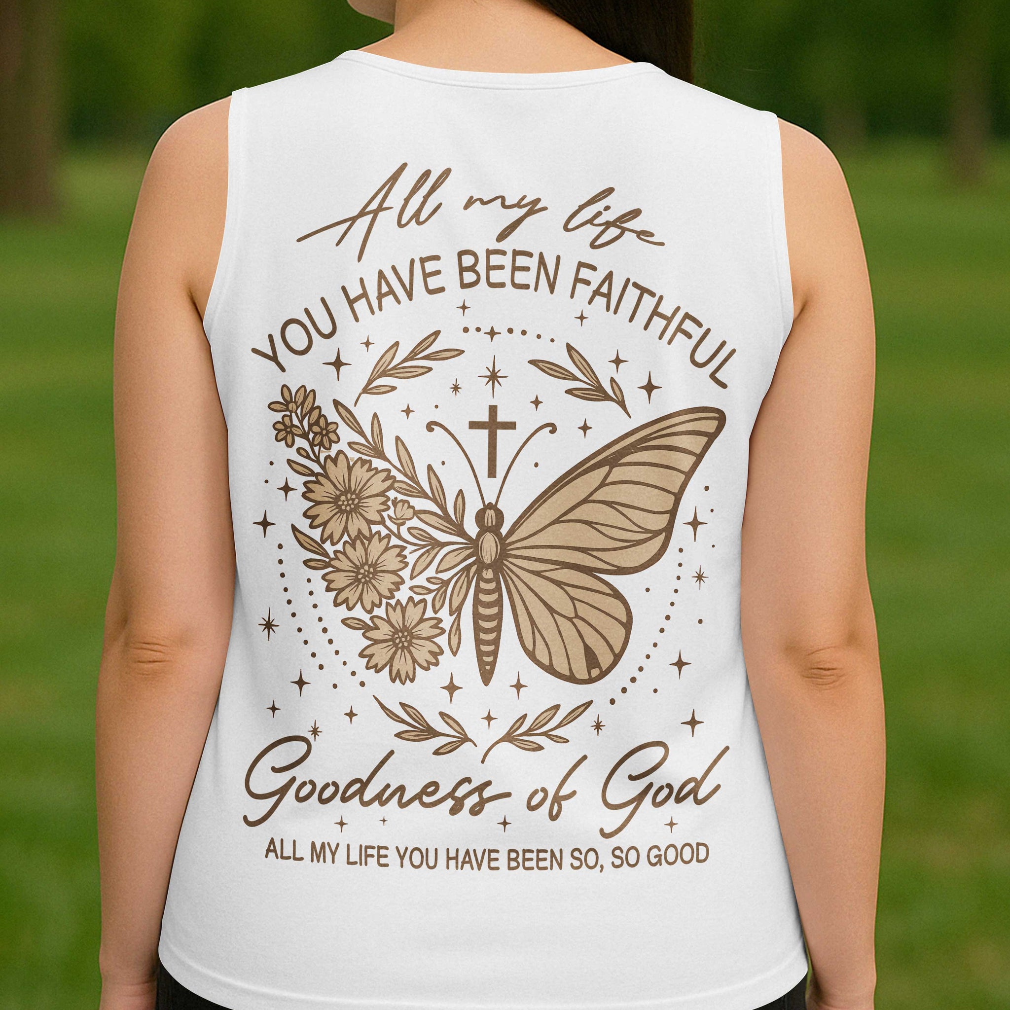 All My Life You Have Been Faithful V-neck Tank Top