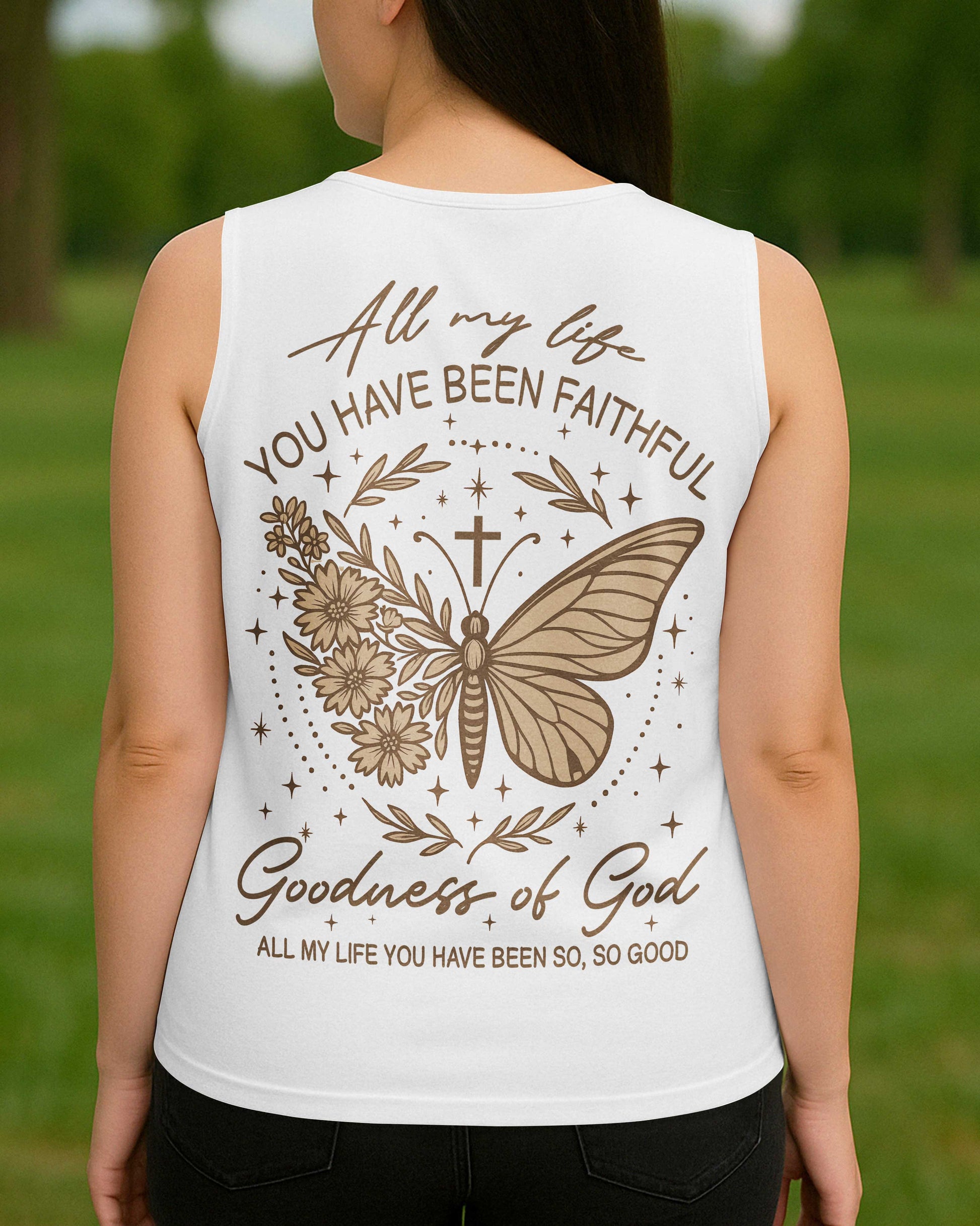 All My Life You Have Been Faithful V-neck Tank Top