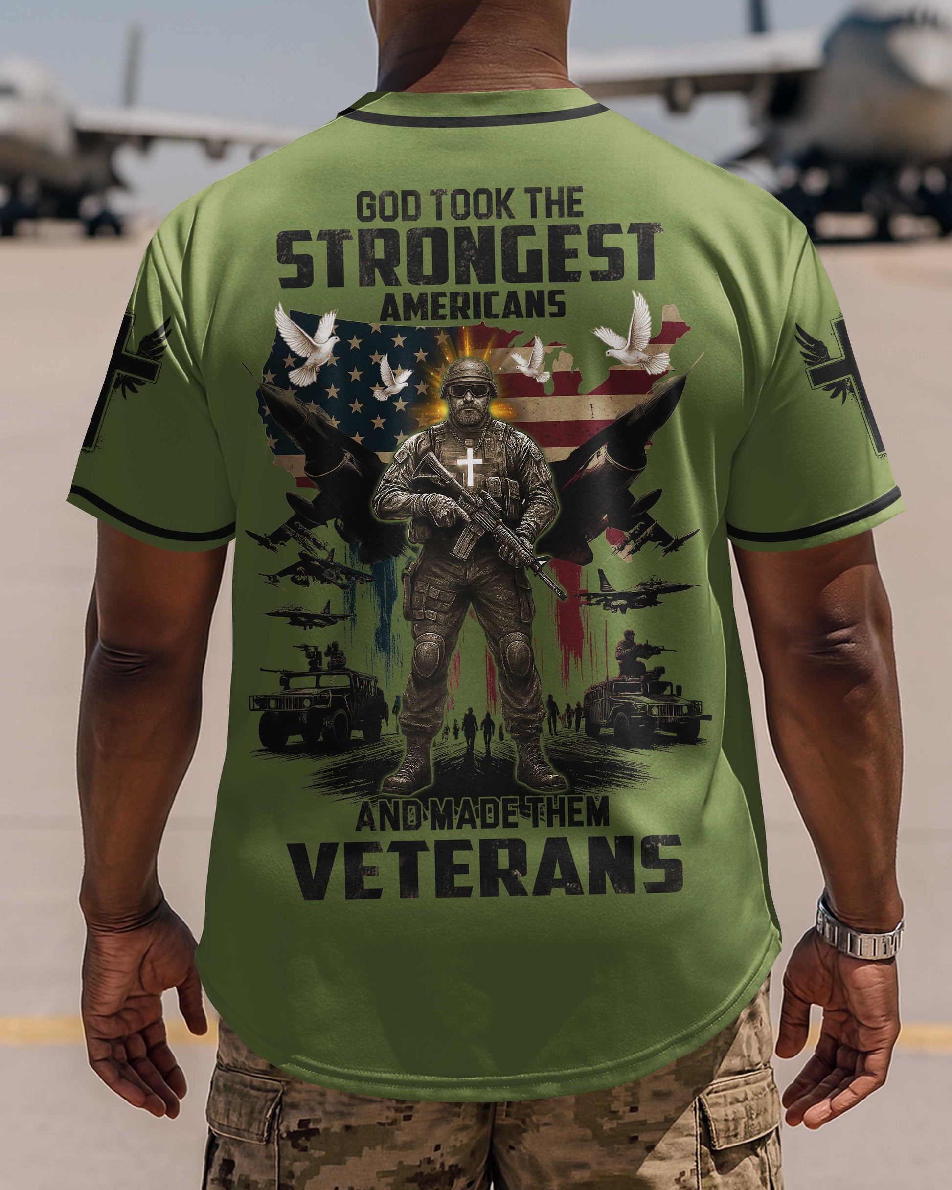 God Took The Strongest Americans Jersey