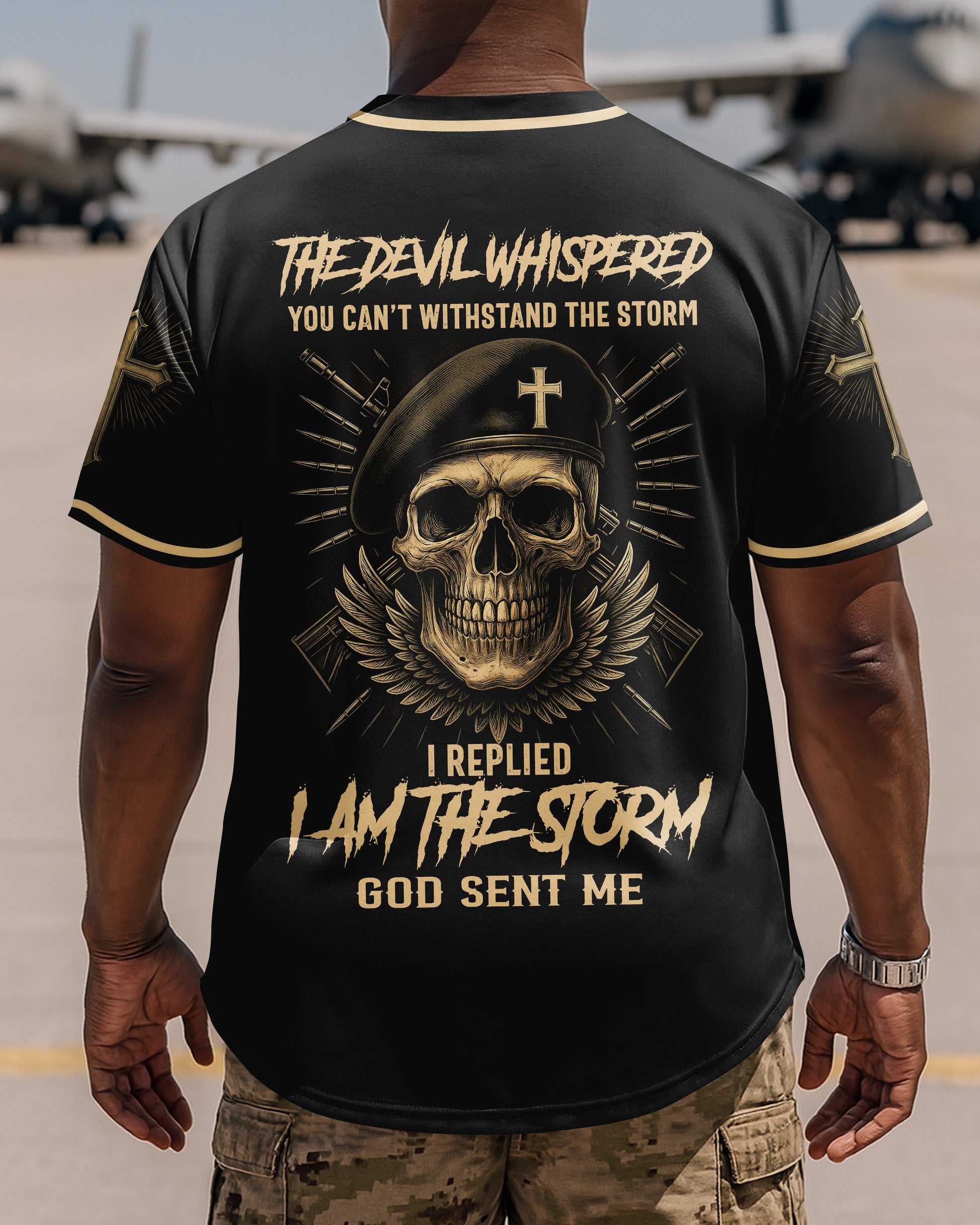 The Devil Whispered You Can’t Withstand The Storm T-Shirt