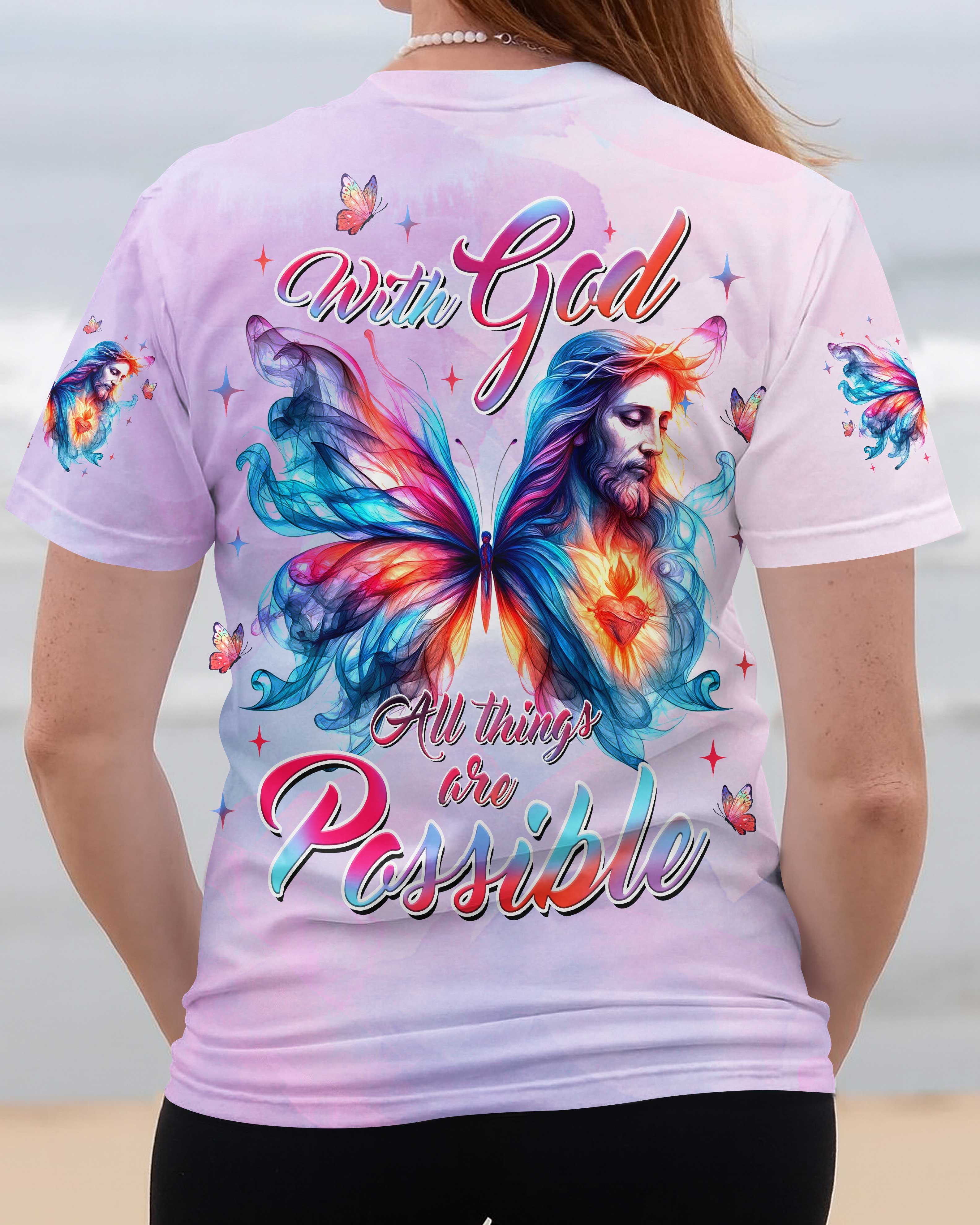 With God All Things Are Possible Shirt