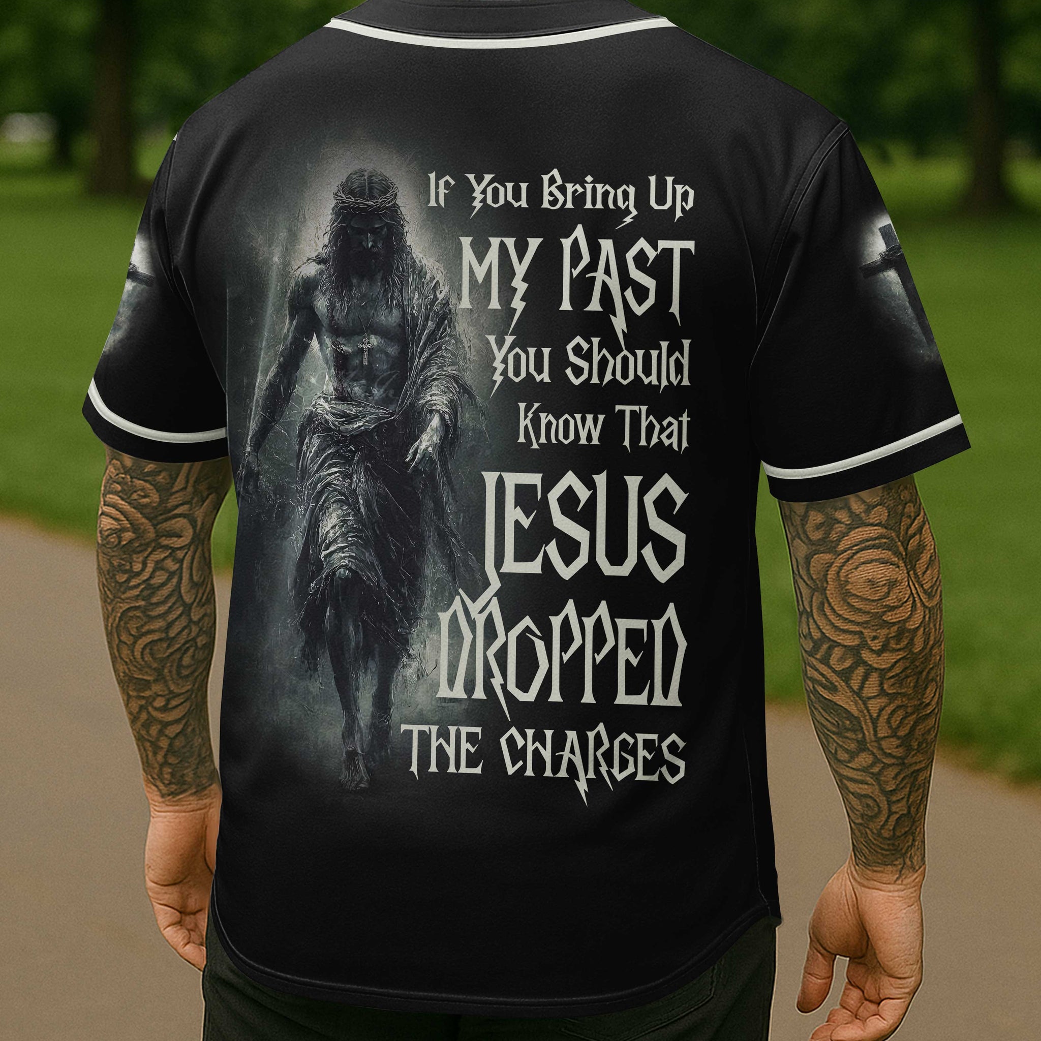 If You Bring Up My Past All Over Print Jersey