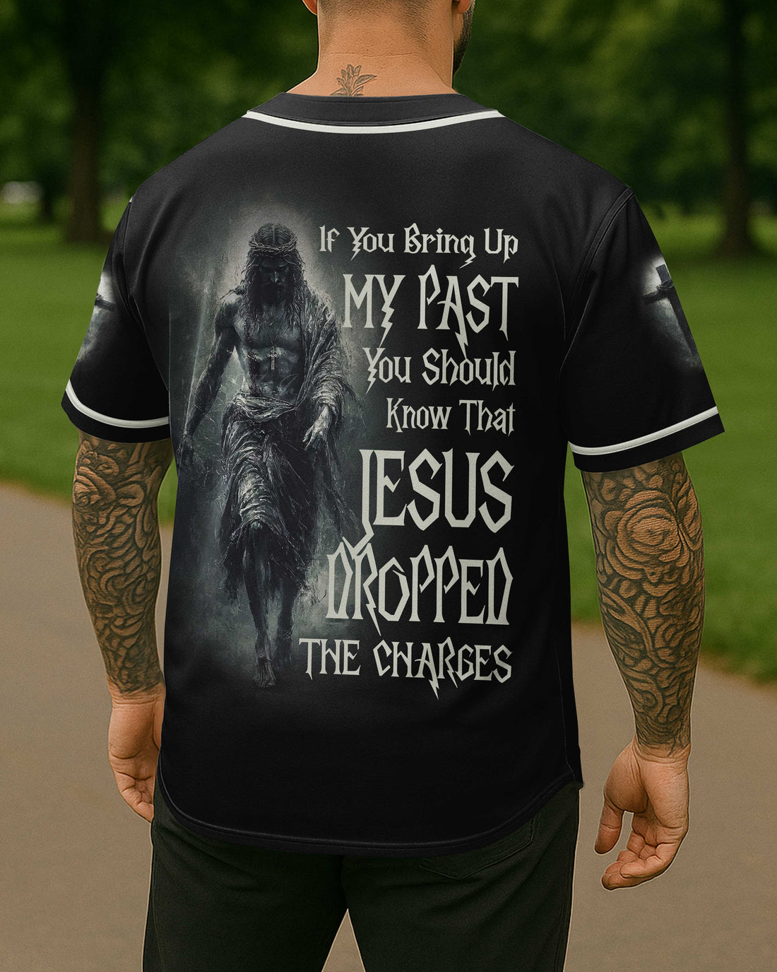 If You Bring Up My Past All Over Print Jersey
