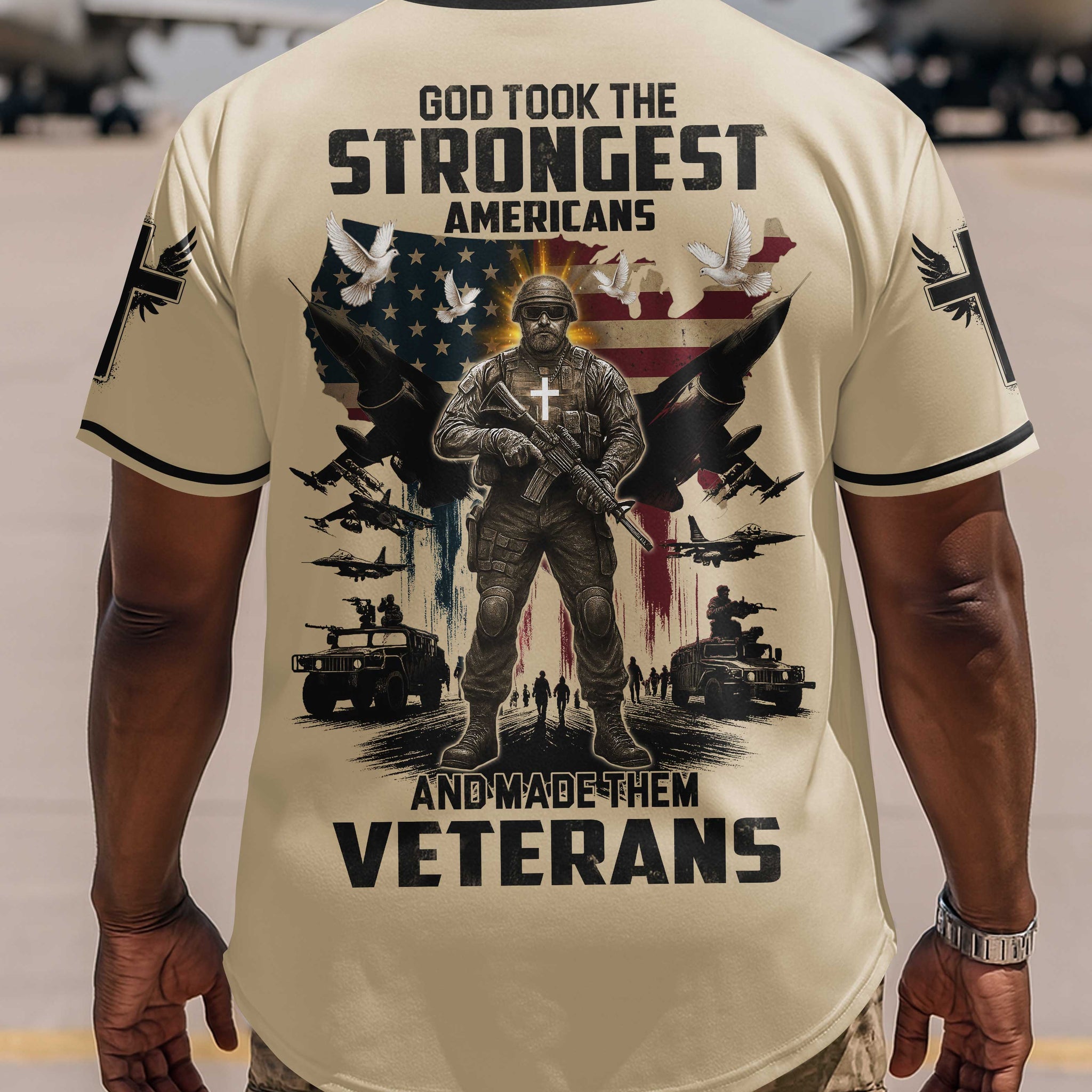God Took The Strongest Americans Jersey