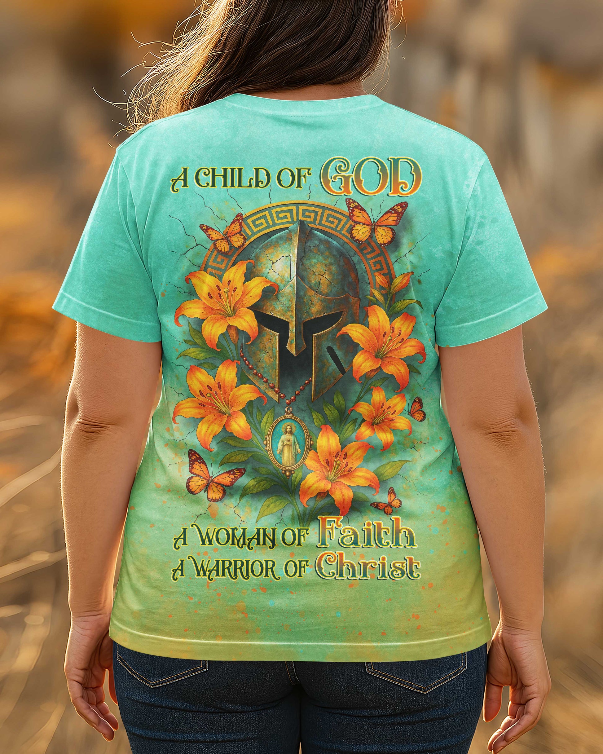 A Woman Of Faith All Over Print T-shirt