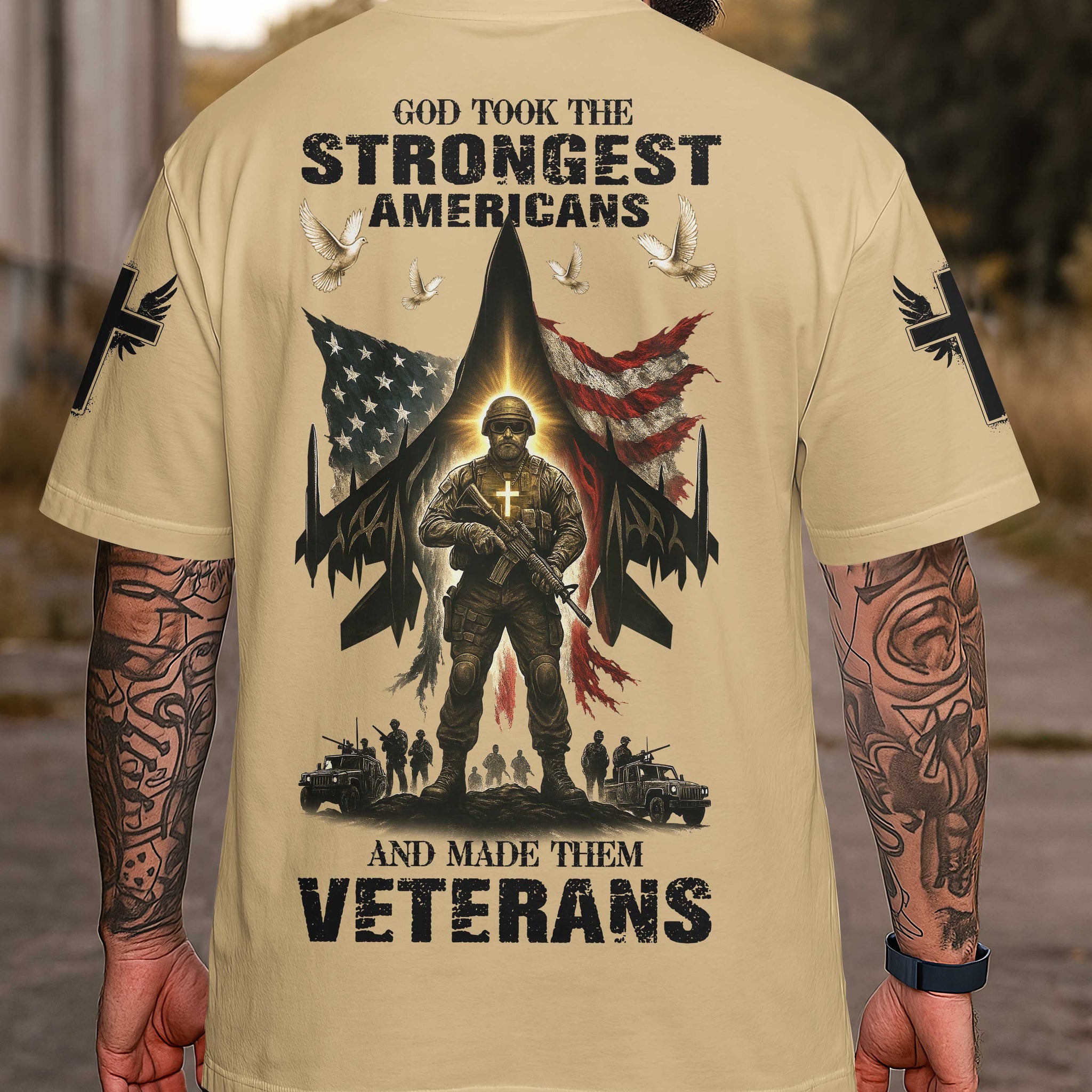 God Took The Strongest Americans T-Shirt
