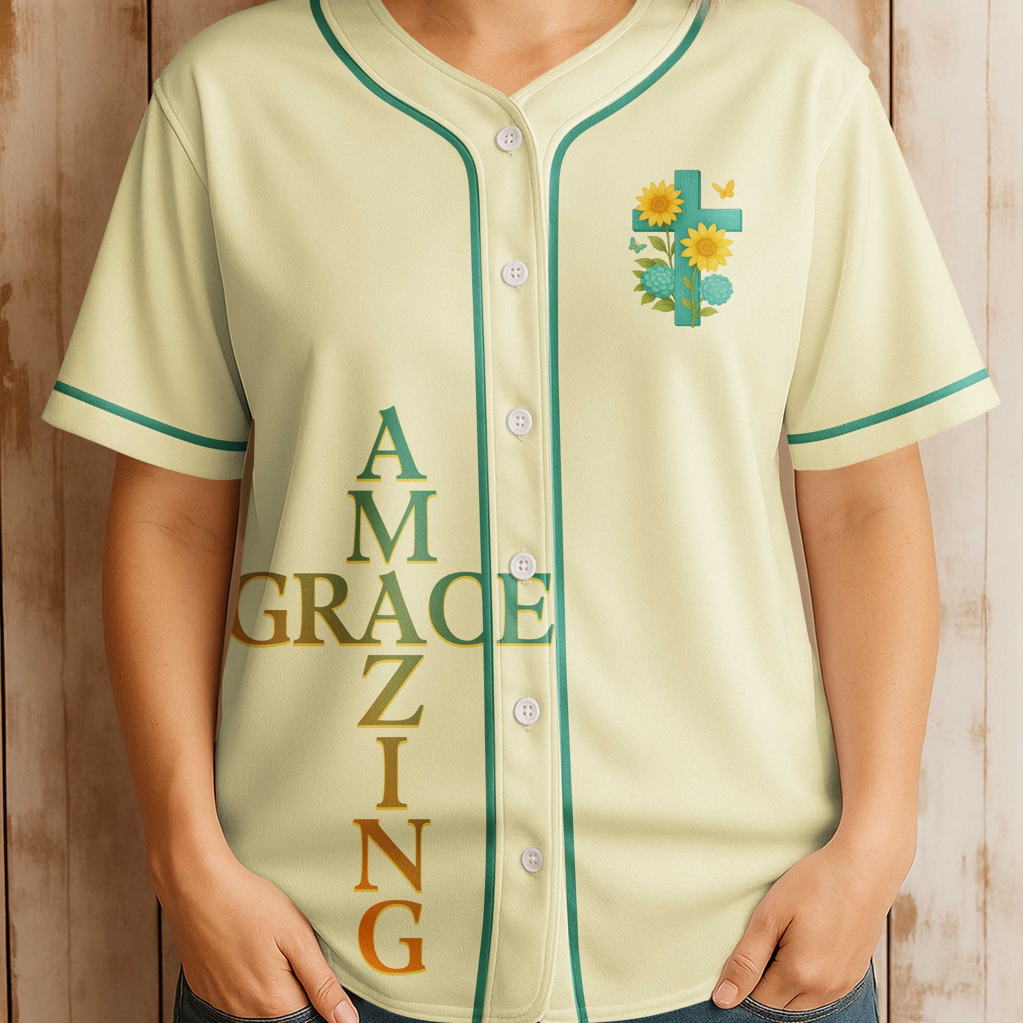 Jesus Take The Wheel All Over Print Jersey