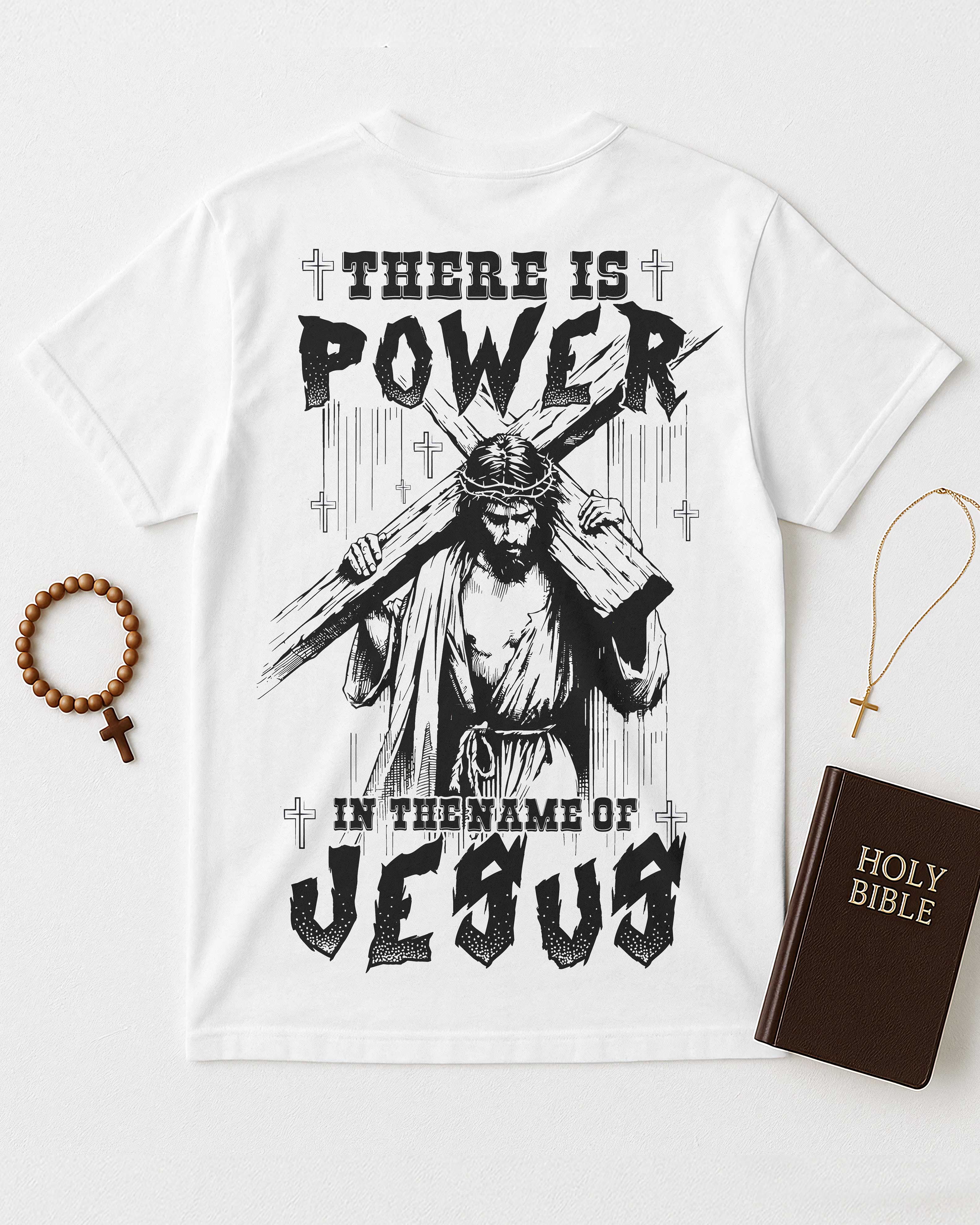 Power In The Name Of Jesus All Over Print T-Shirt
