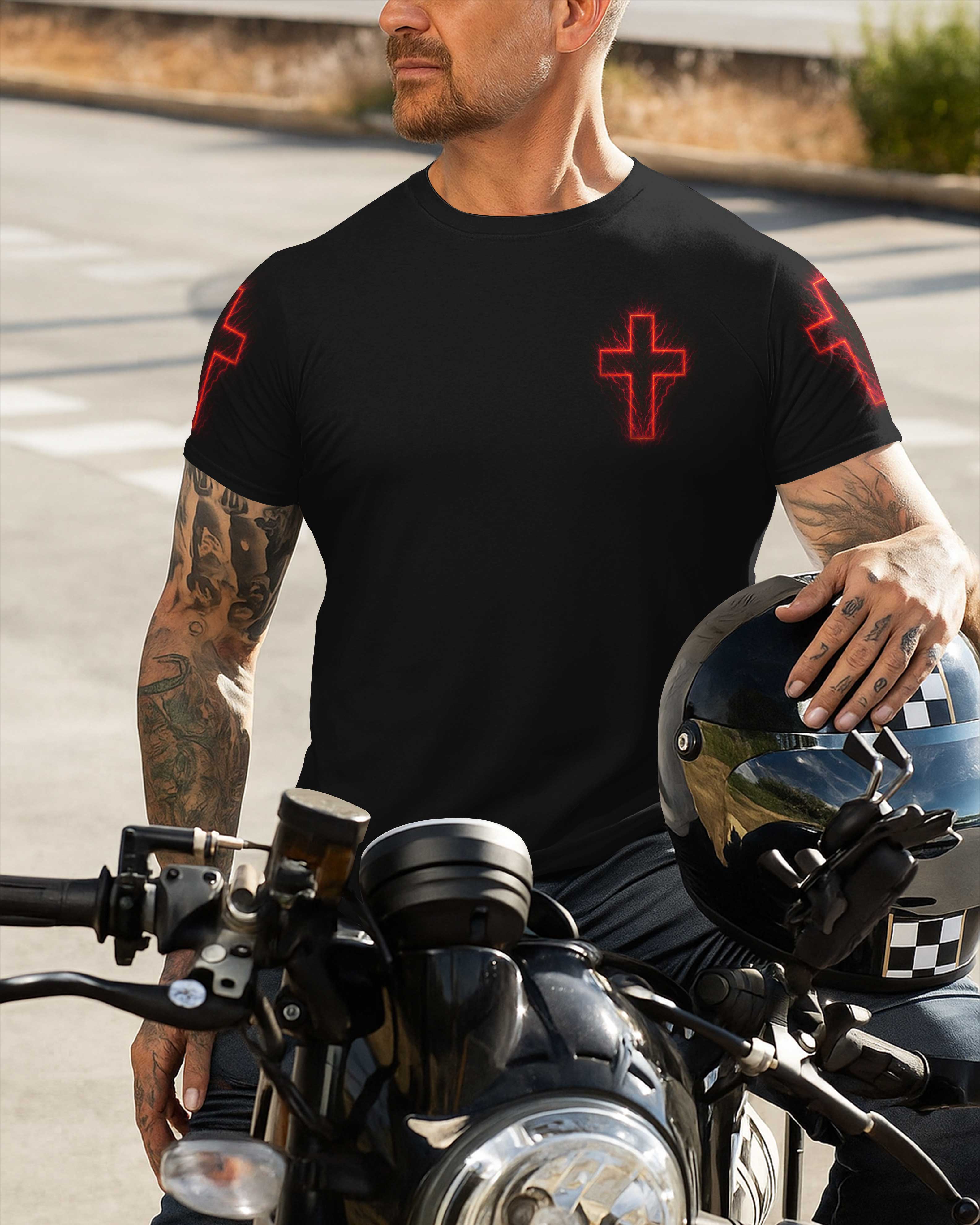 My Engine Roars But His Voice Leads T-Shirt