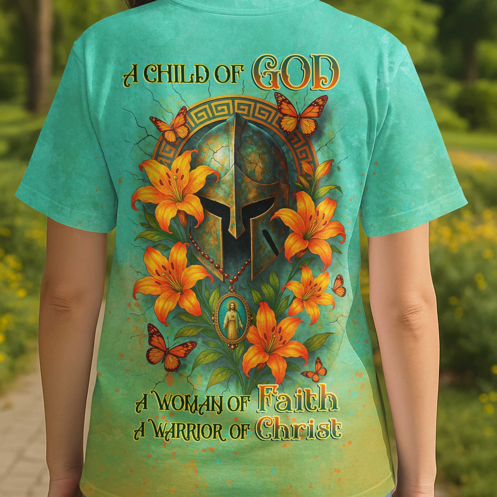A Woman Of Faith All Over Print T-shirt