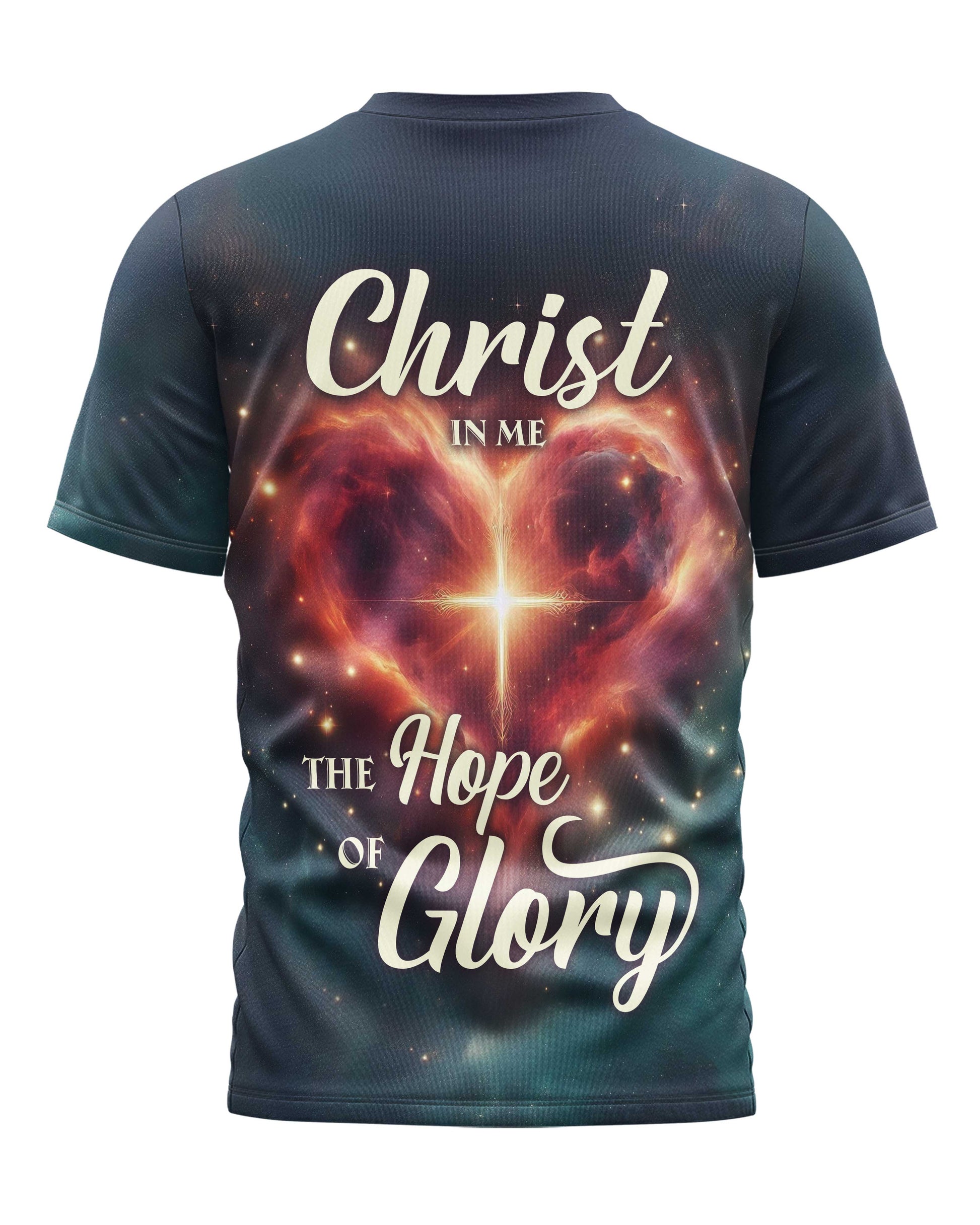 Christ In Me The Hope Of Glory All Over Print T-Shirt