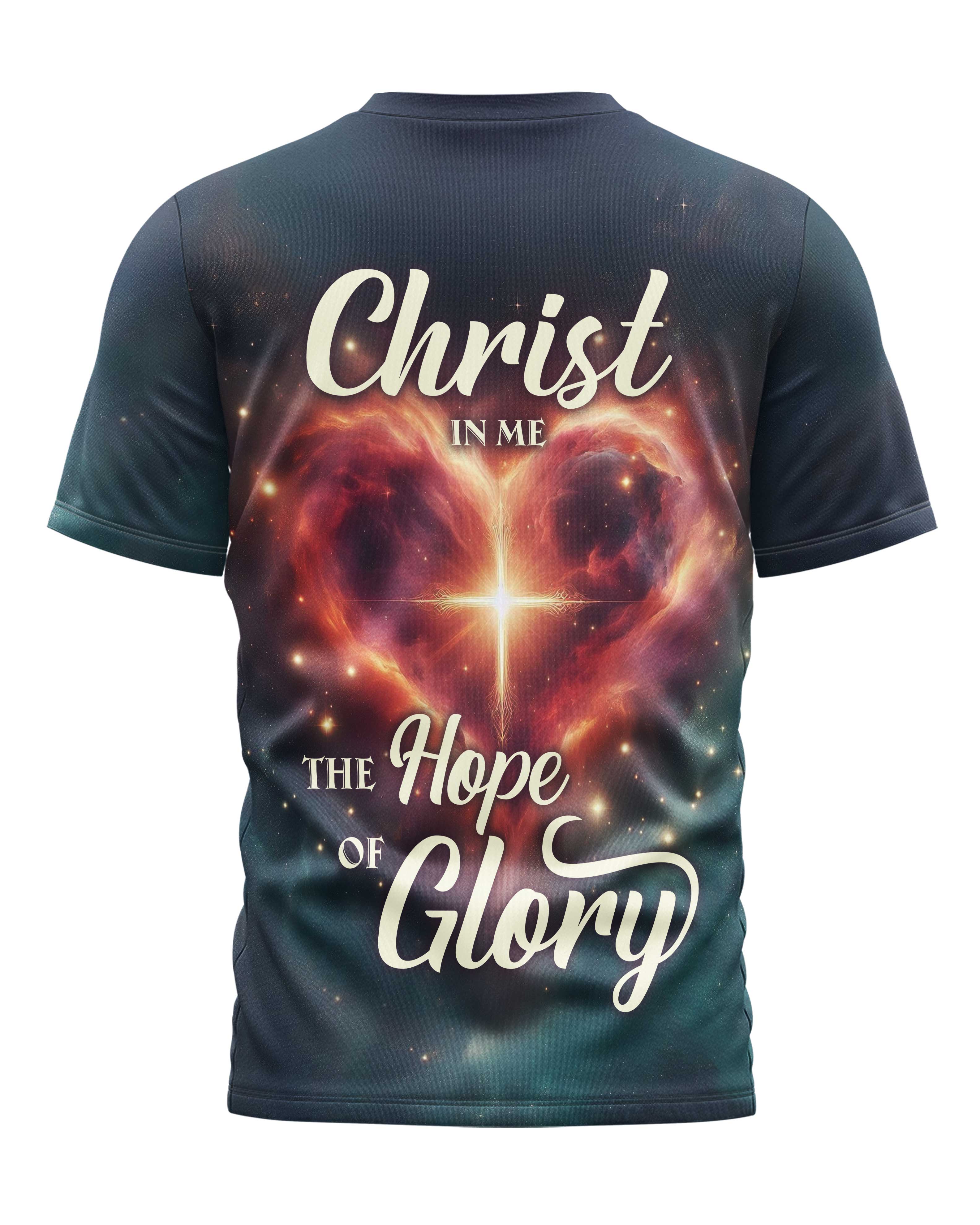 Christ In Me The Hope Of Glory All Over Print T-Shirt
