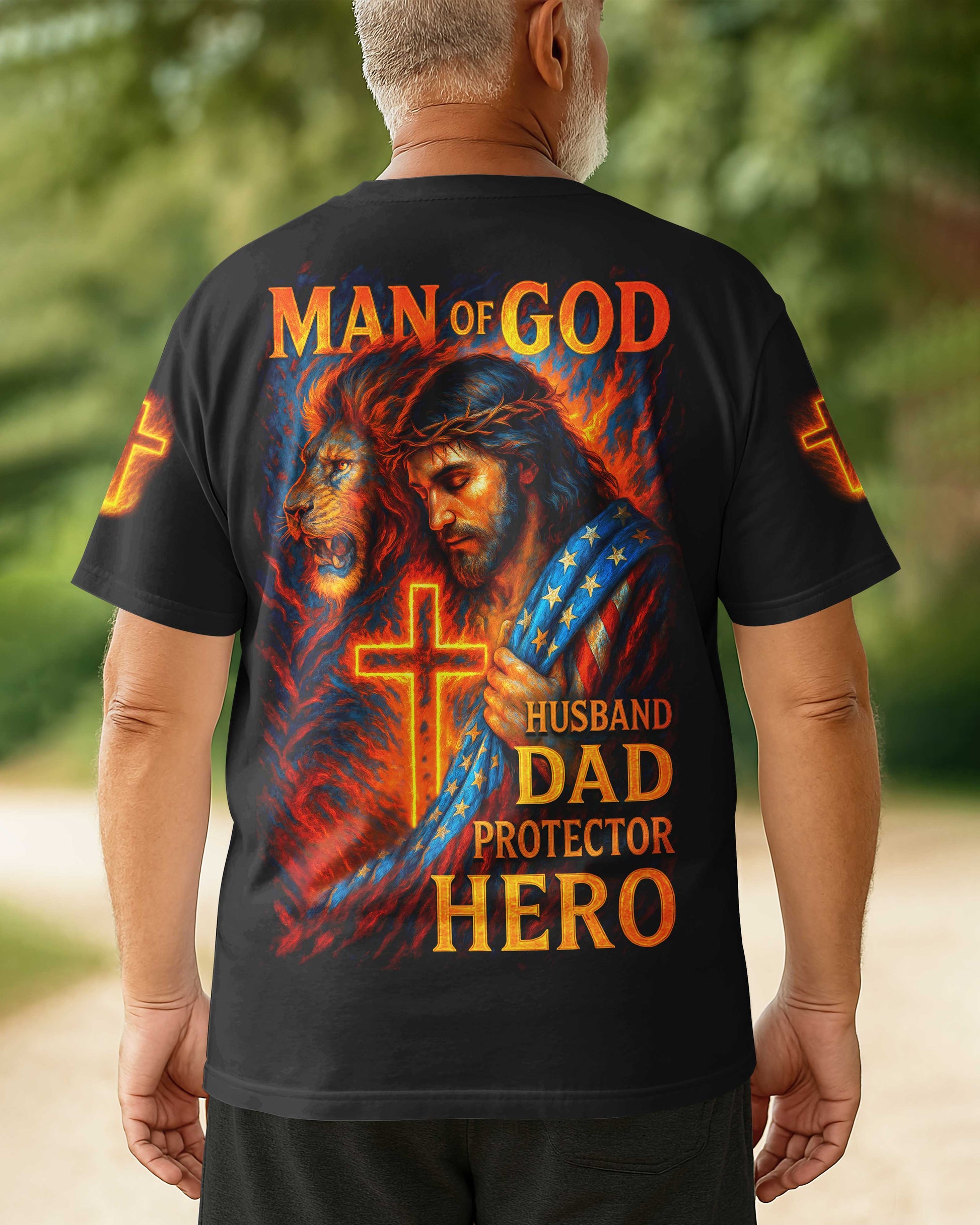 Man Of God All Over Print T-Shirt