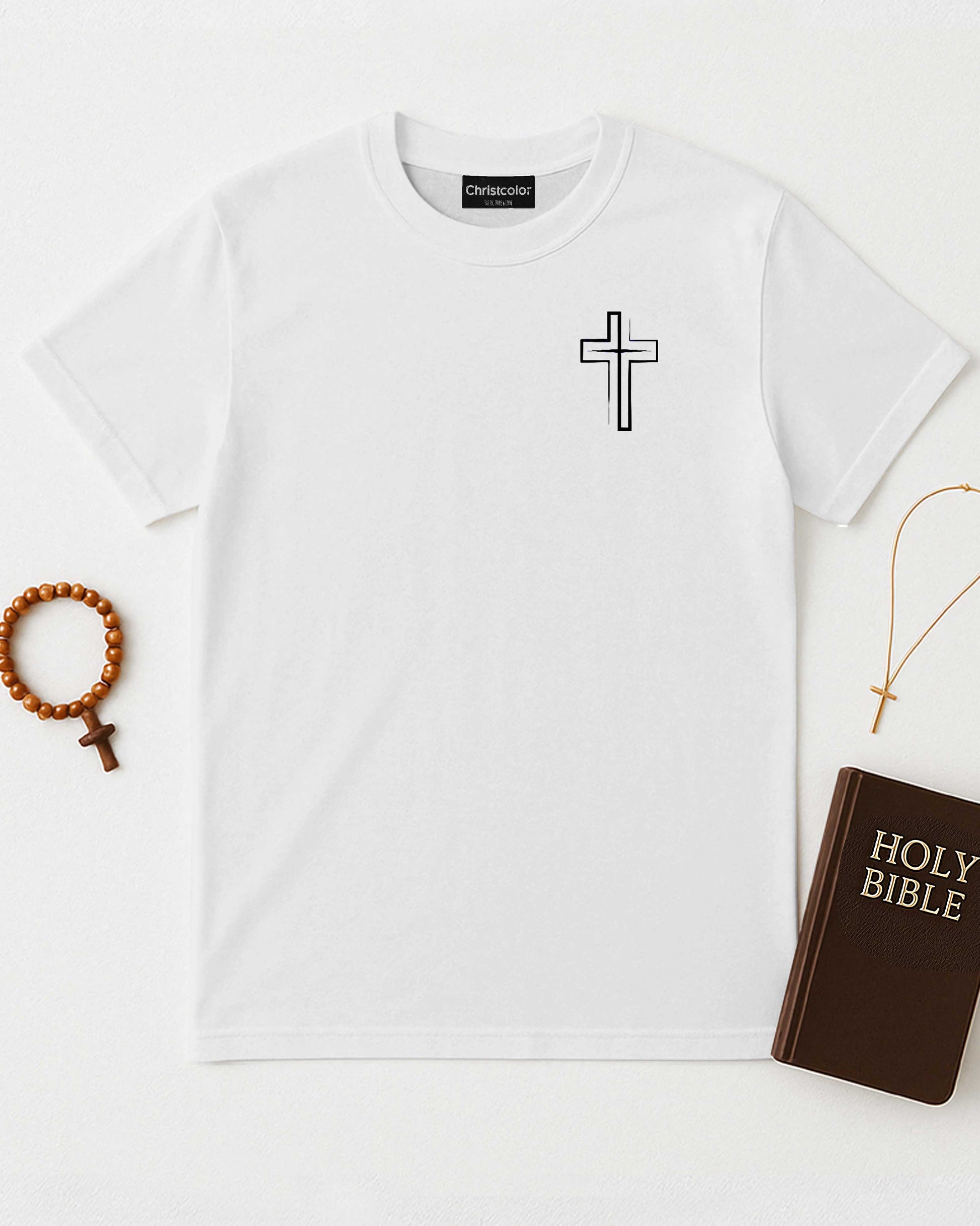 I Only Kneel For One Man He Died On The Cross All Over Print T-Shirt