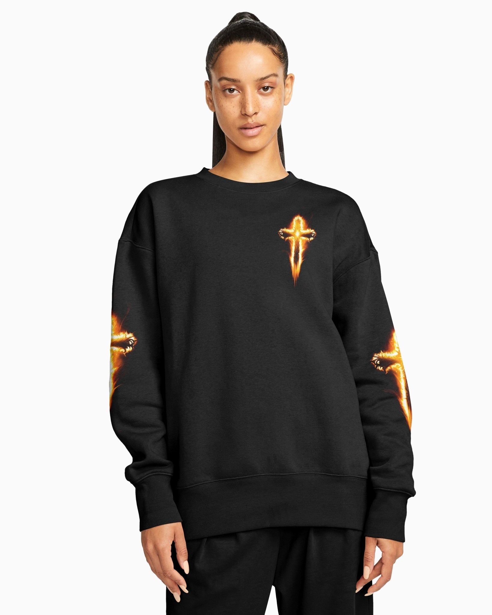 Awaken The Lion All Over Print Sweater