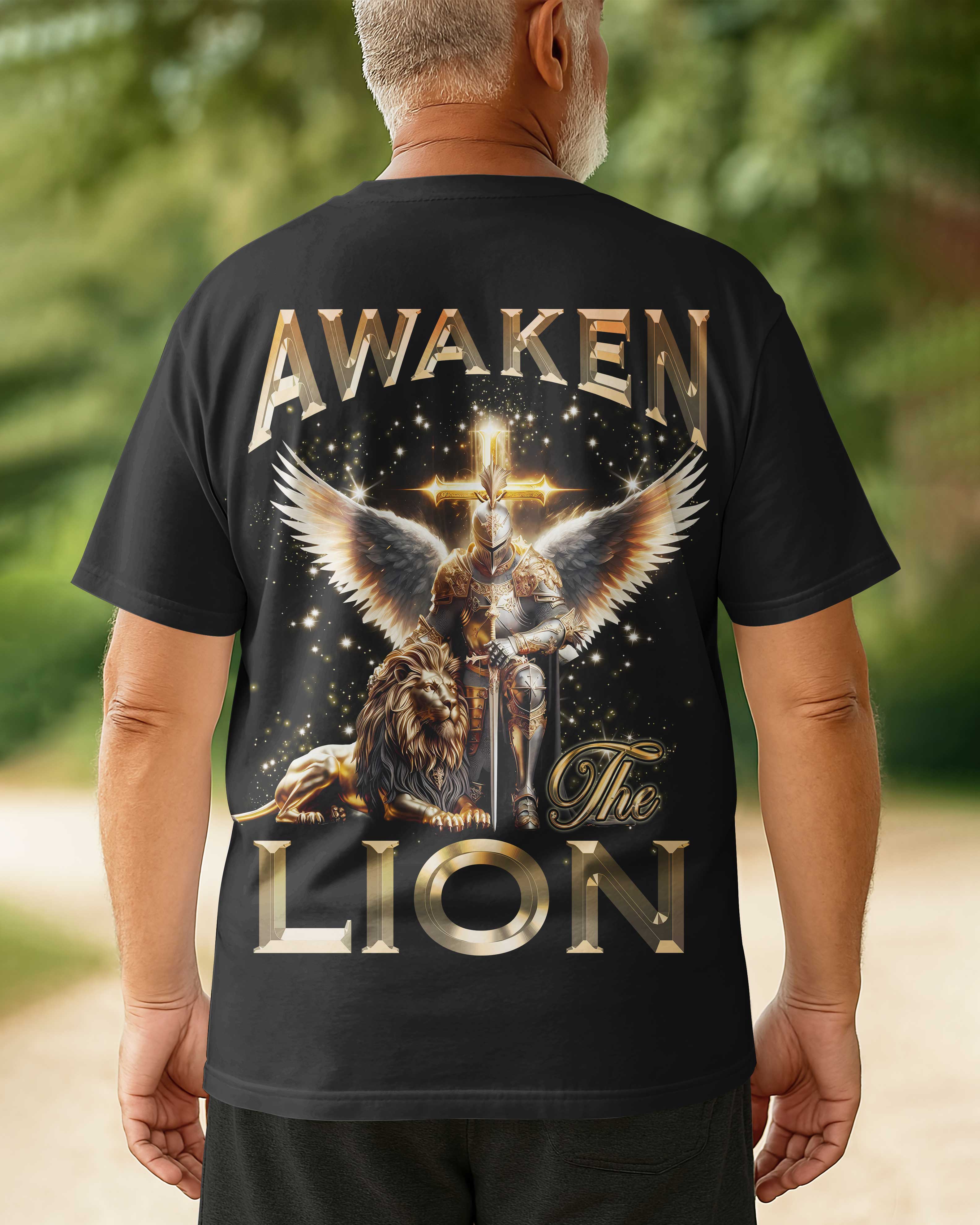 Awaken The Lion All Over Print T-shirt