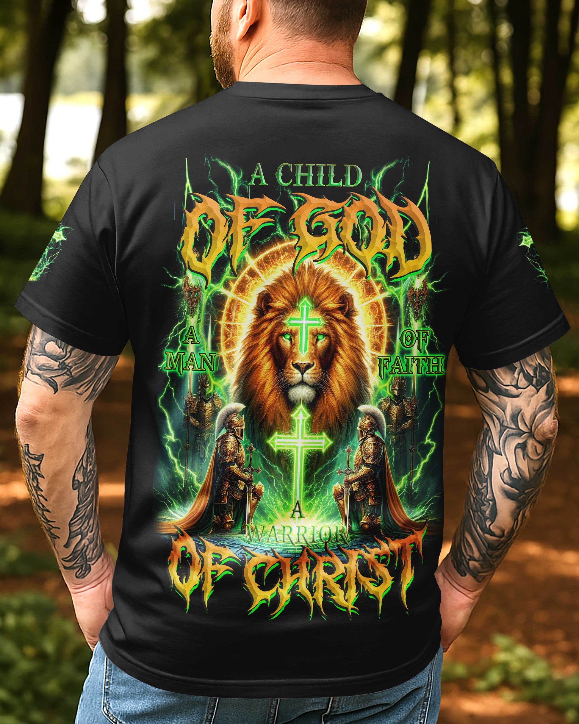 A Child Of God All Over Print T-shirt