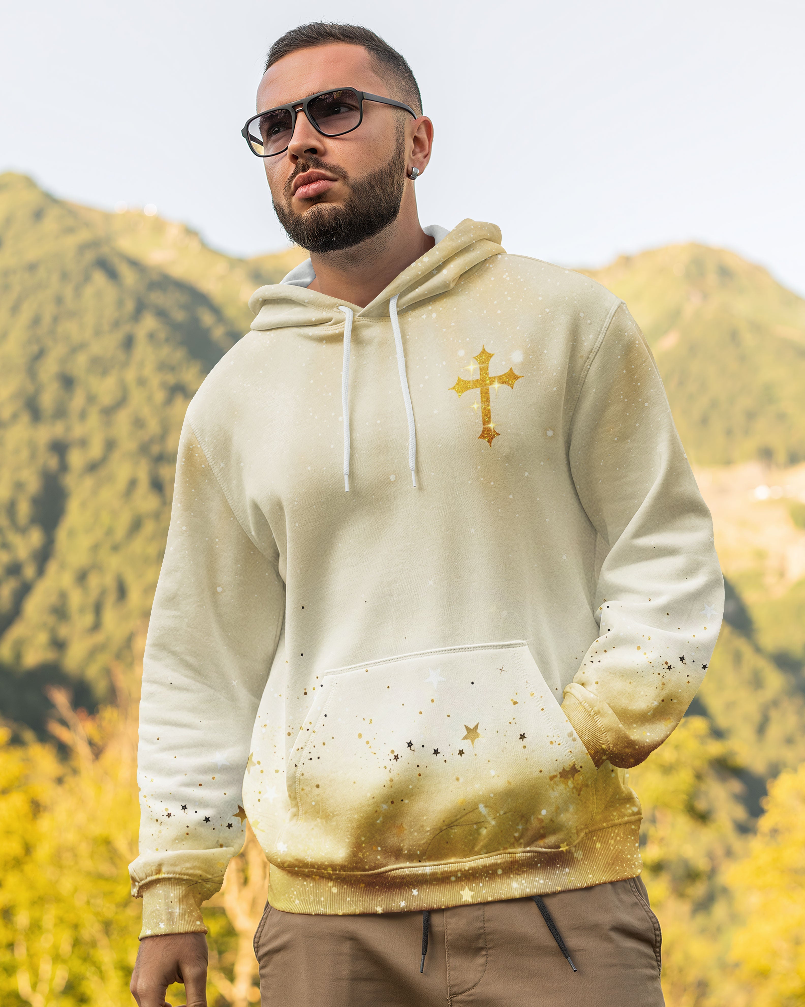 From Suffering To Glory All Over Print Zip Hoodie