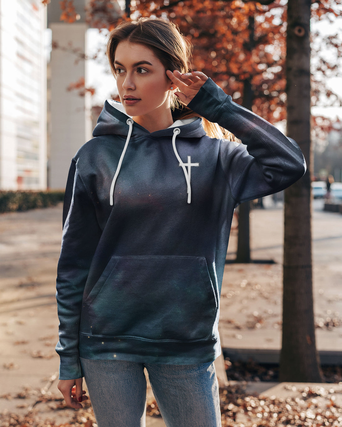 Christ In Me The Hope Of Glory All Over Print Hoodie