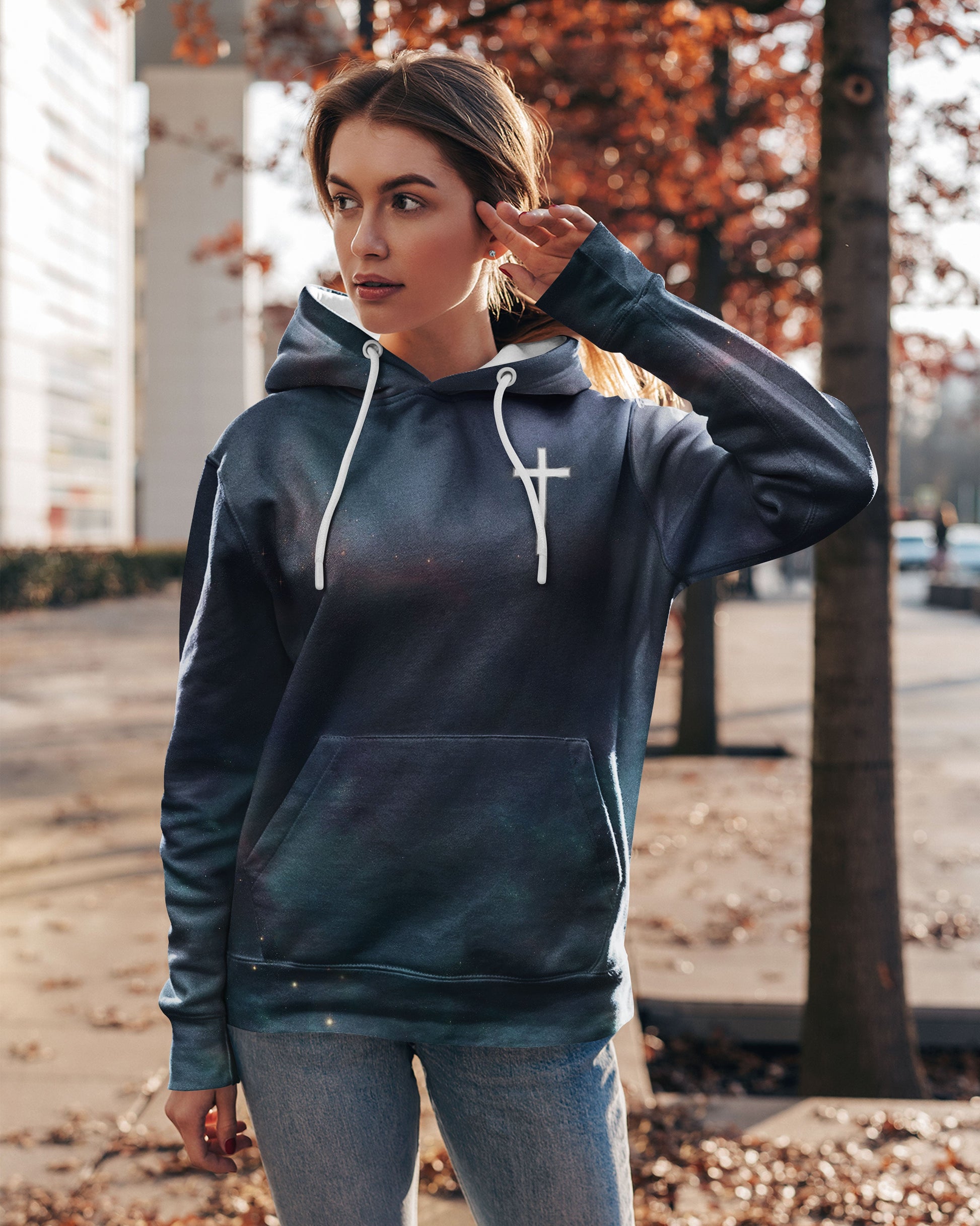 Christ In Me The Hope Of Glory All Over Print Hoodie