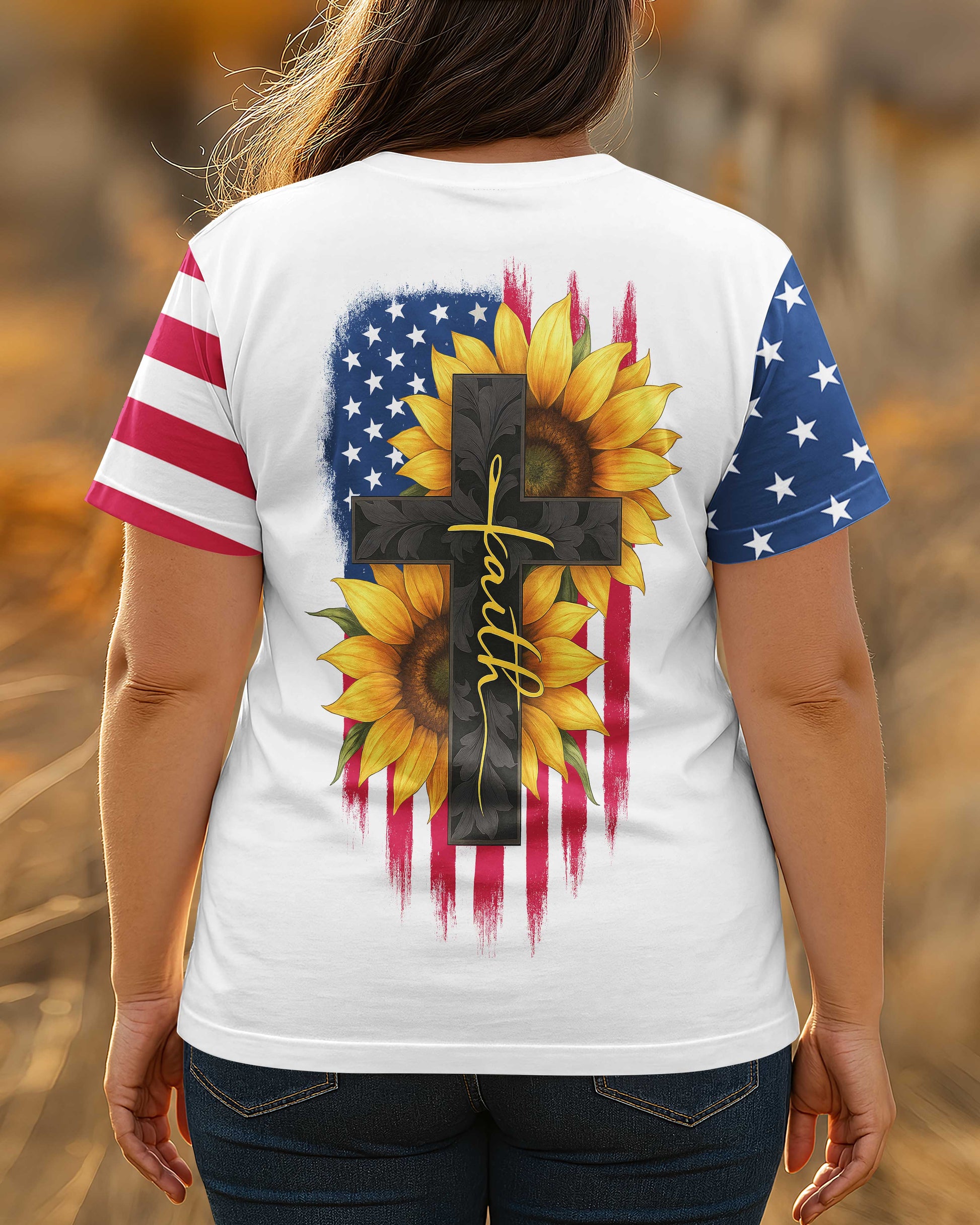 American Faith All Over Print T-Shirt