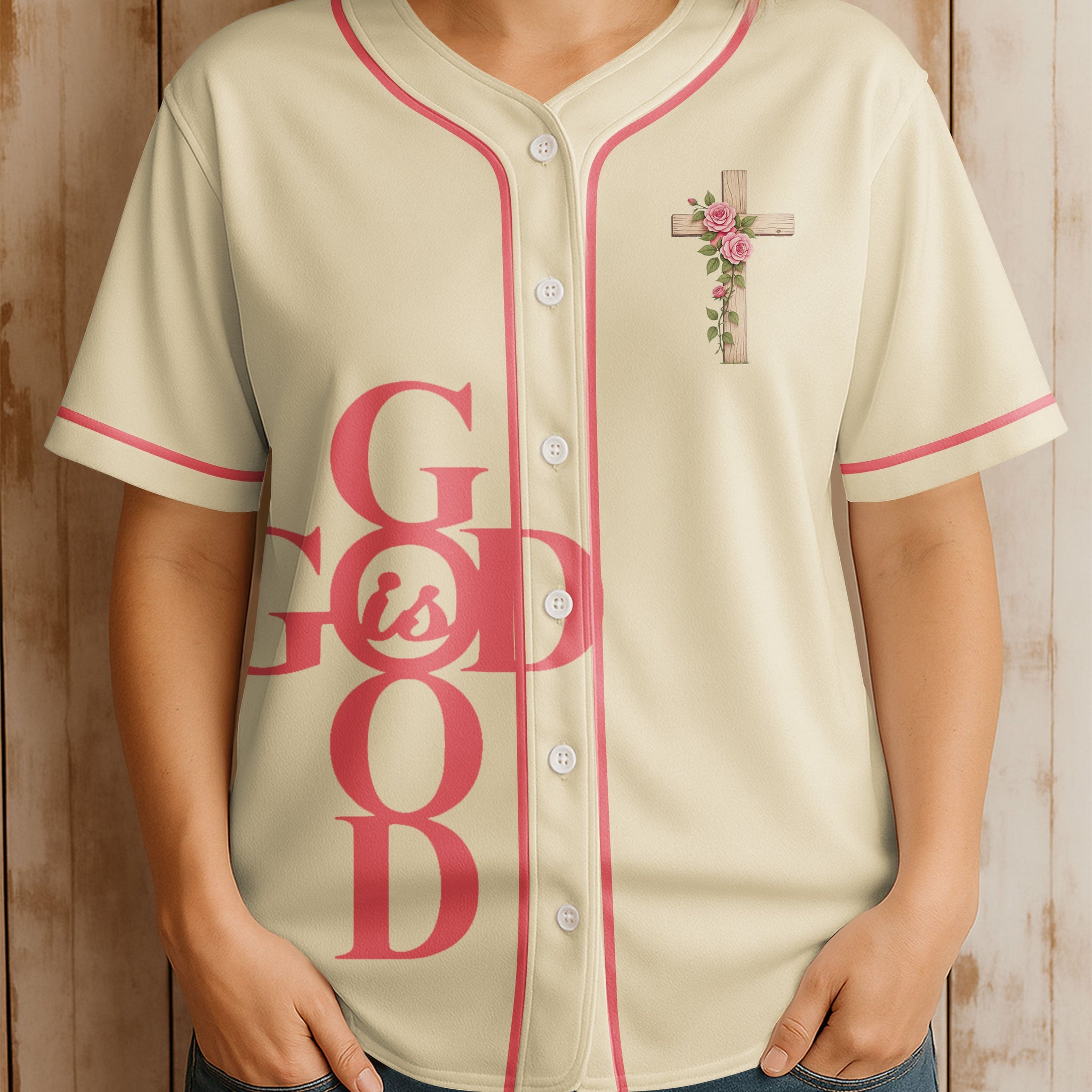 Thank You God All Over Print Jersey
