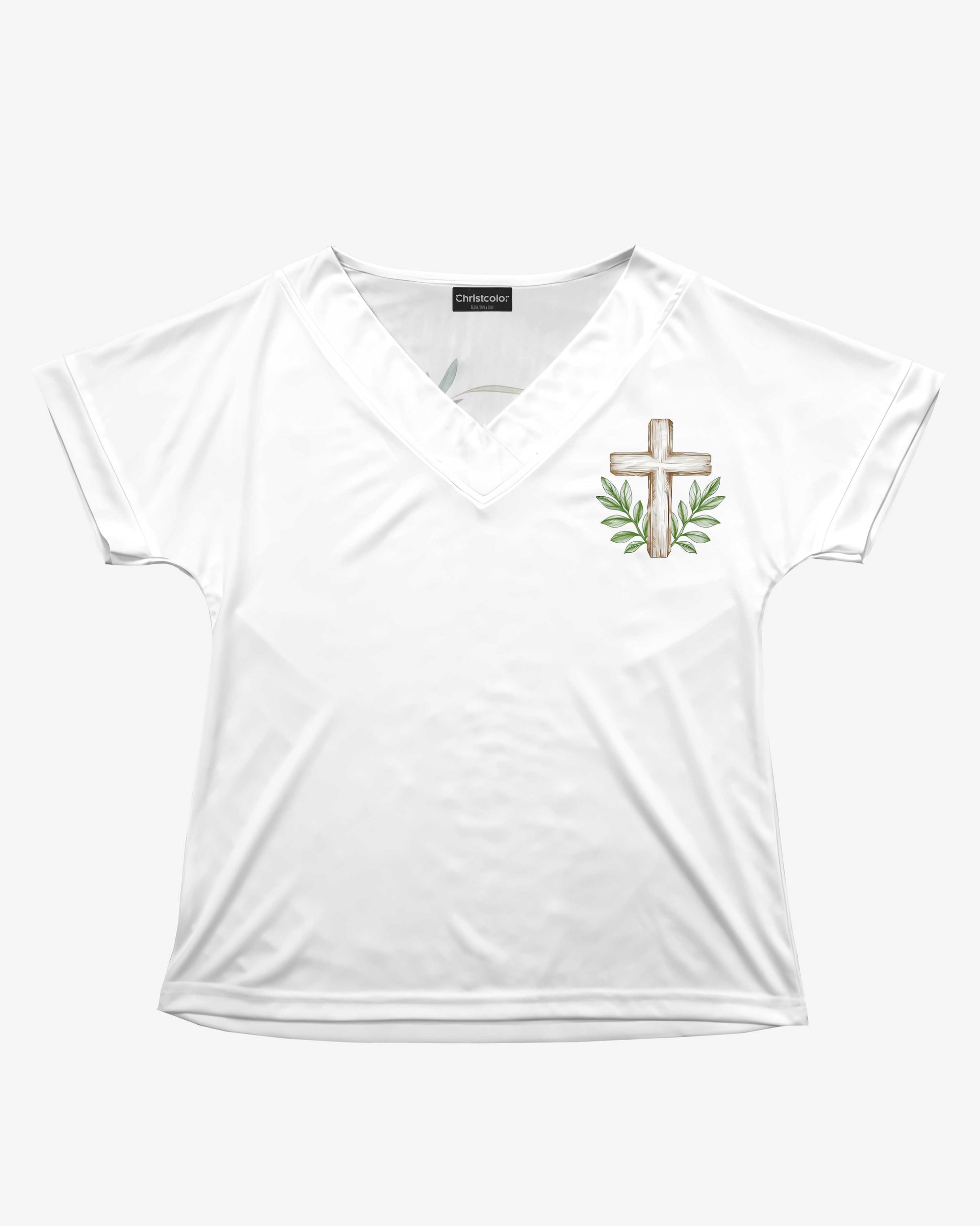 As Long As I Have Breath I Will Pray V-neck Dolman Sleeves Shirt