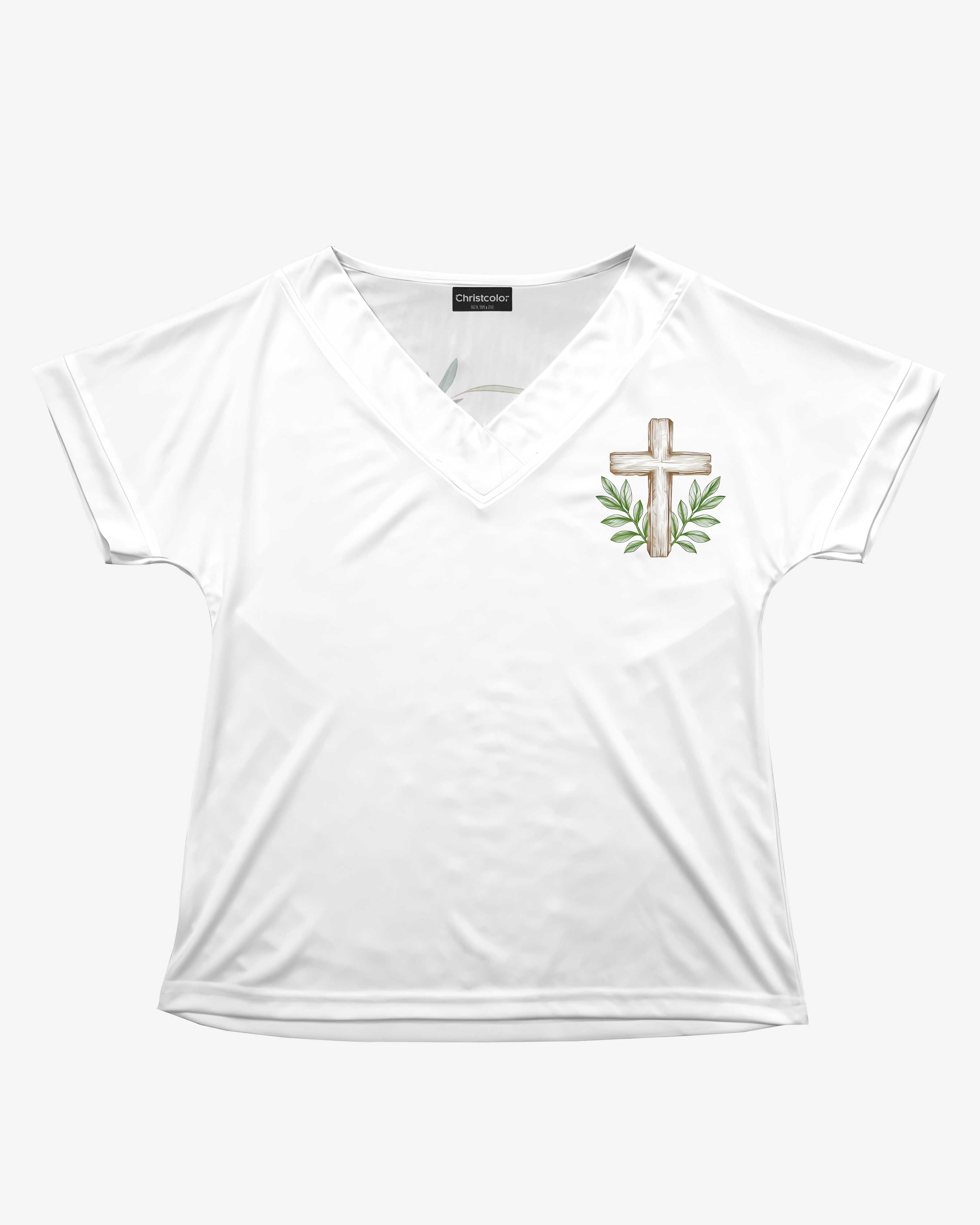 As Long As I Have Breath I Will Pray V-neck Dolman Sleeves Shirt