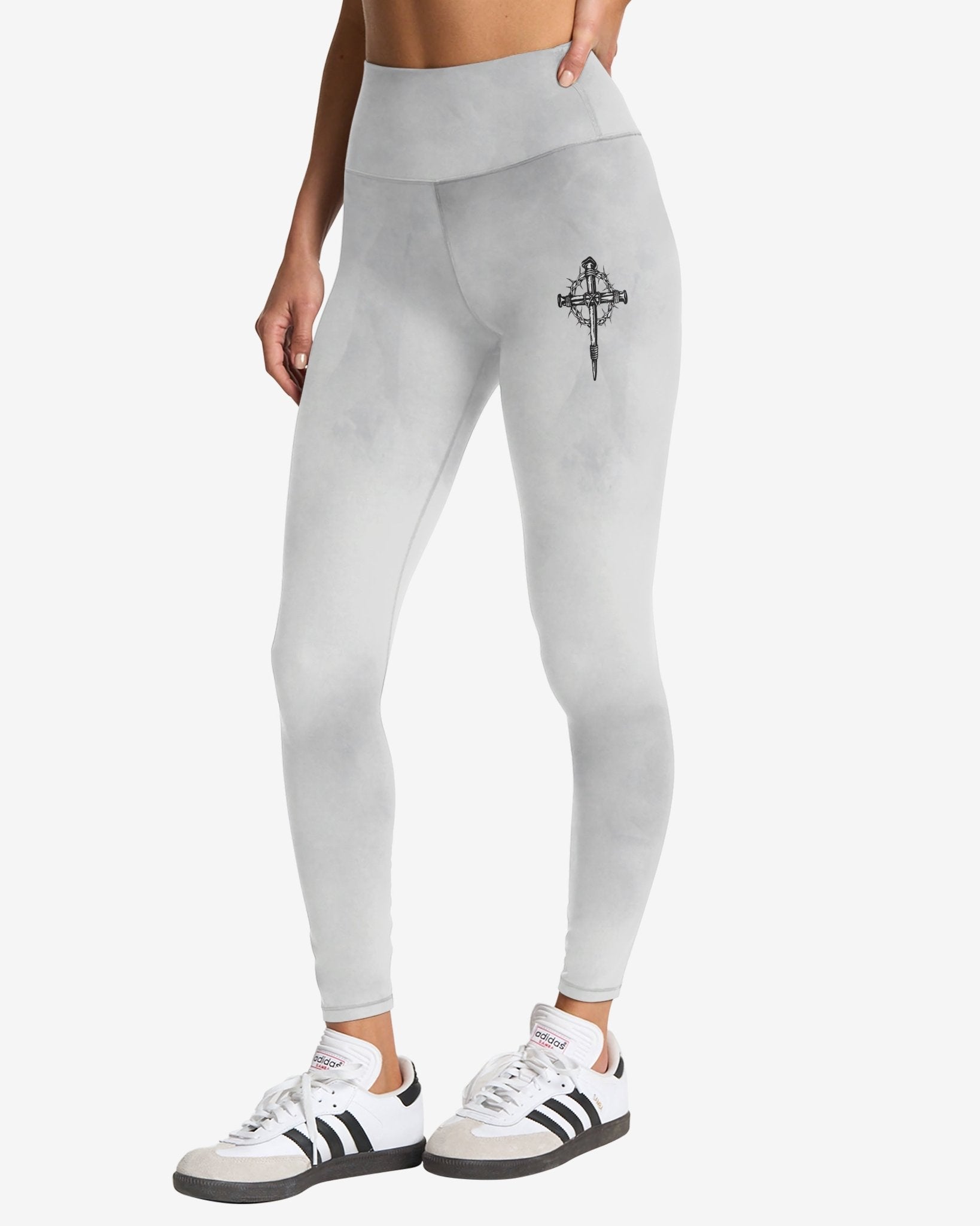 Yet He Chose Me All Over Print Leggings