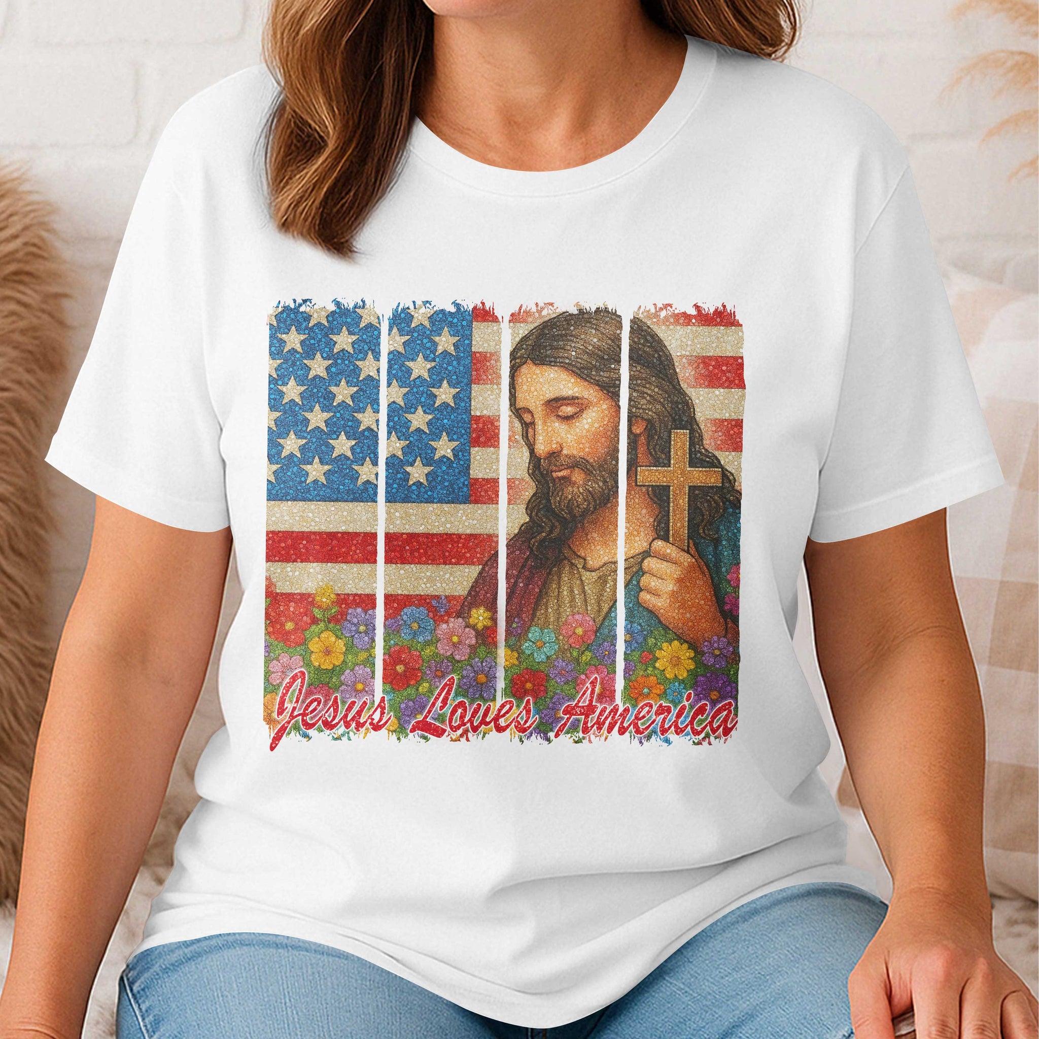 Jesus Loves America T-Shirt