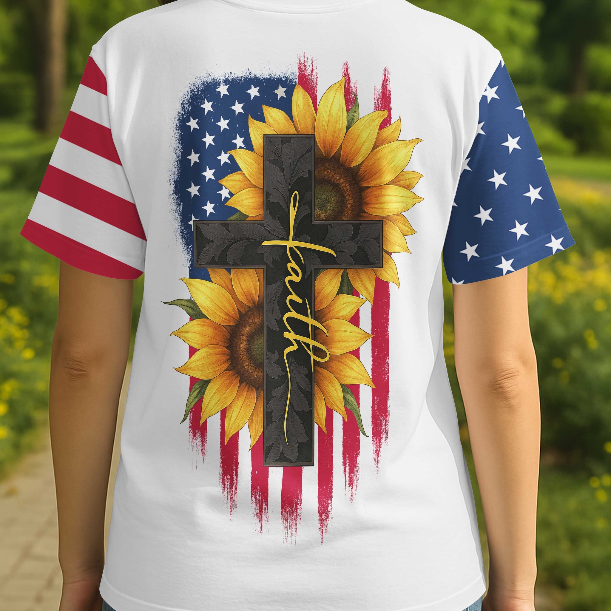 American Faith All Over Print T-Shirt