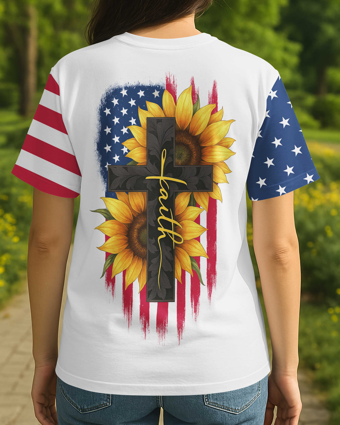 American Faith All Over Print T-Shirt