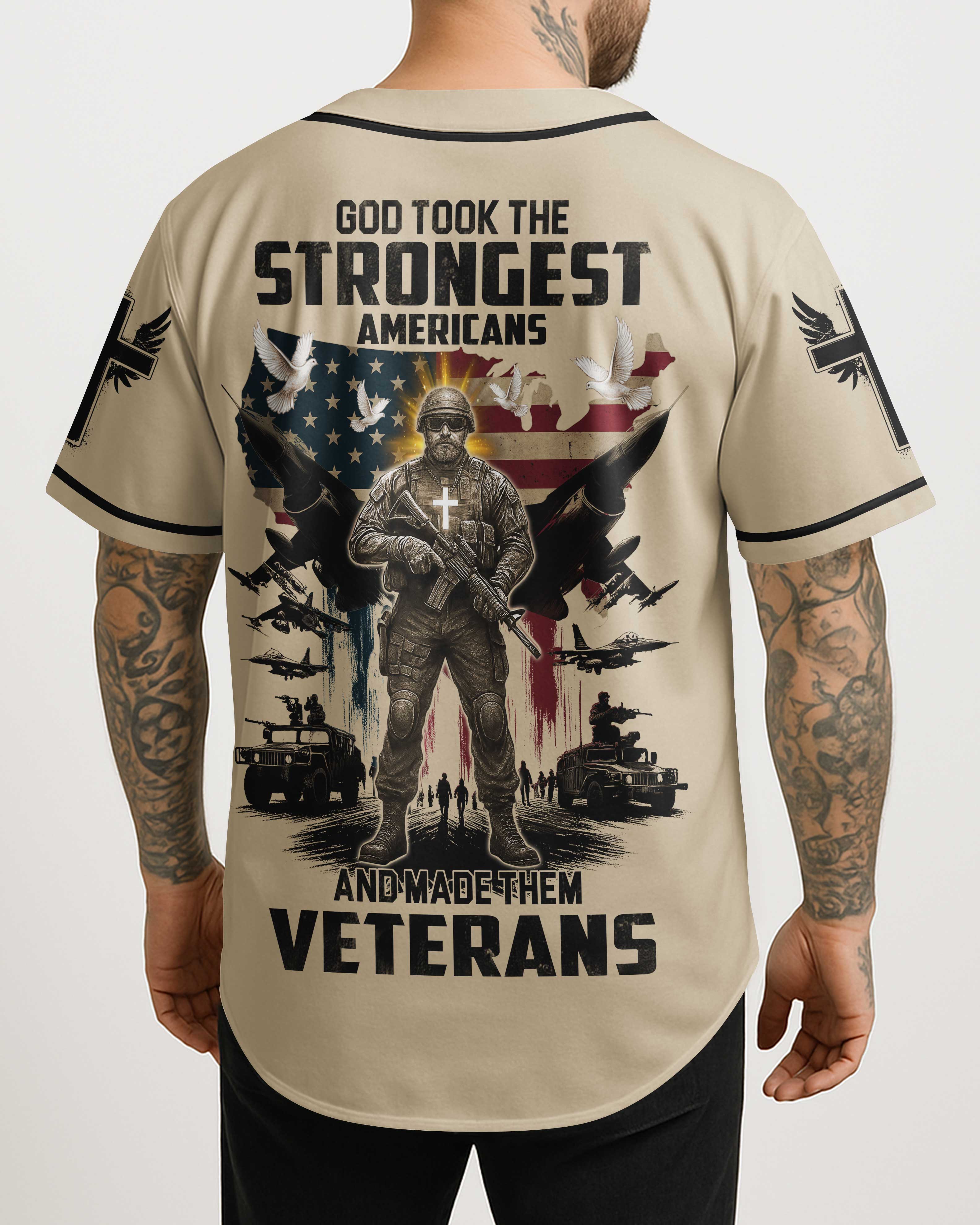 God Took The Strongest Americans Jersey