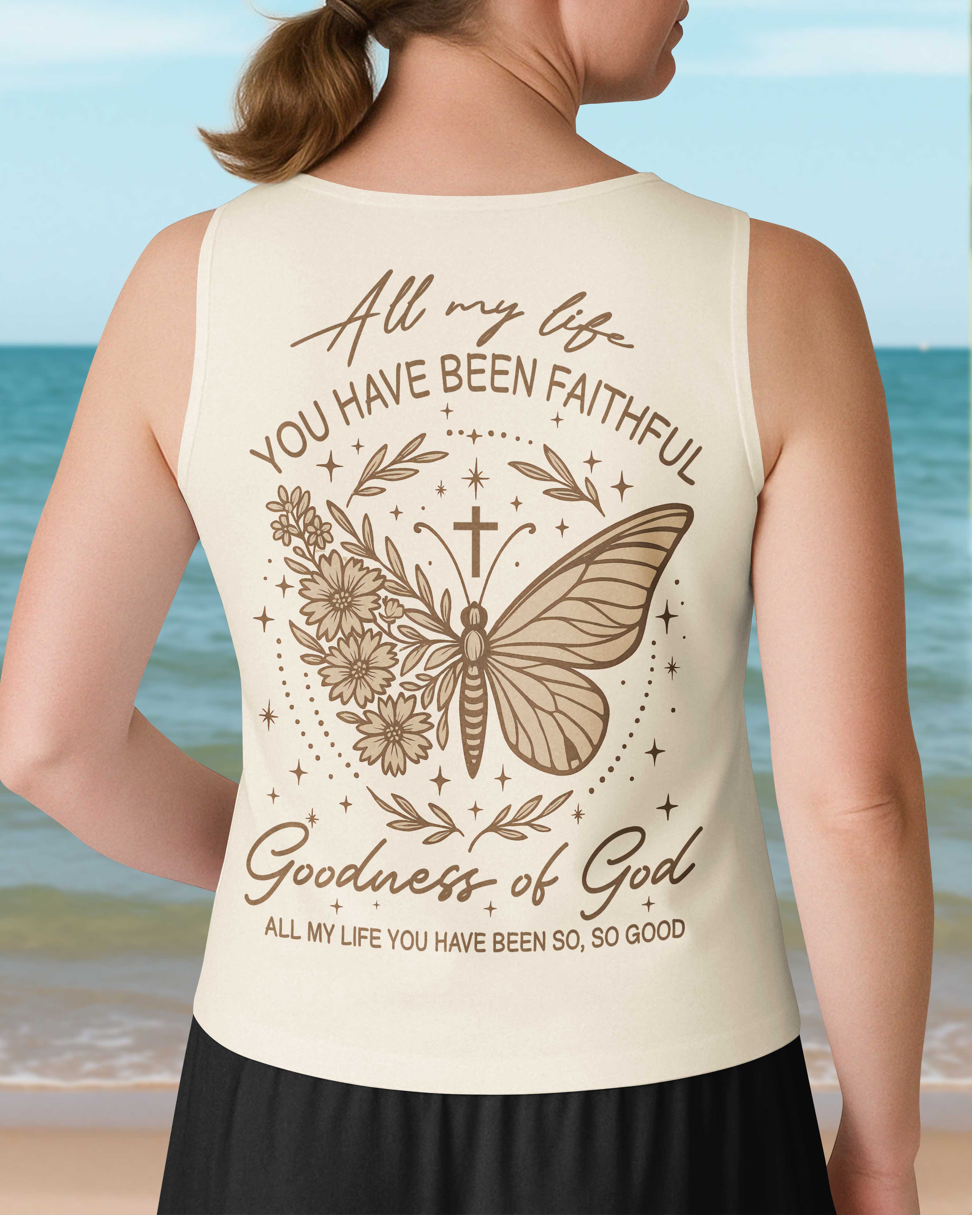 All My Life You Have Been Faithful V-neck Tank Top