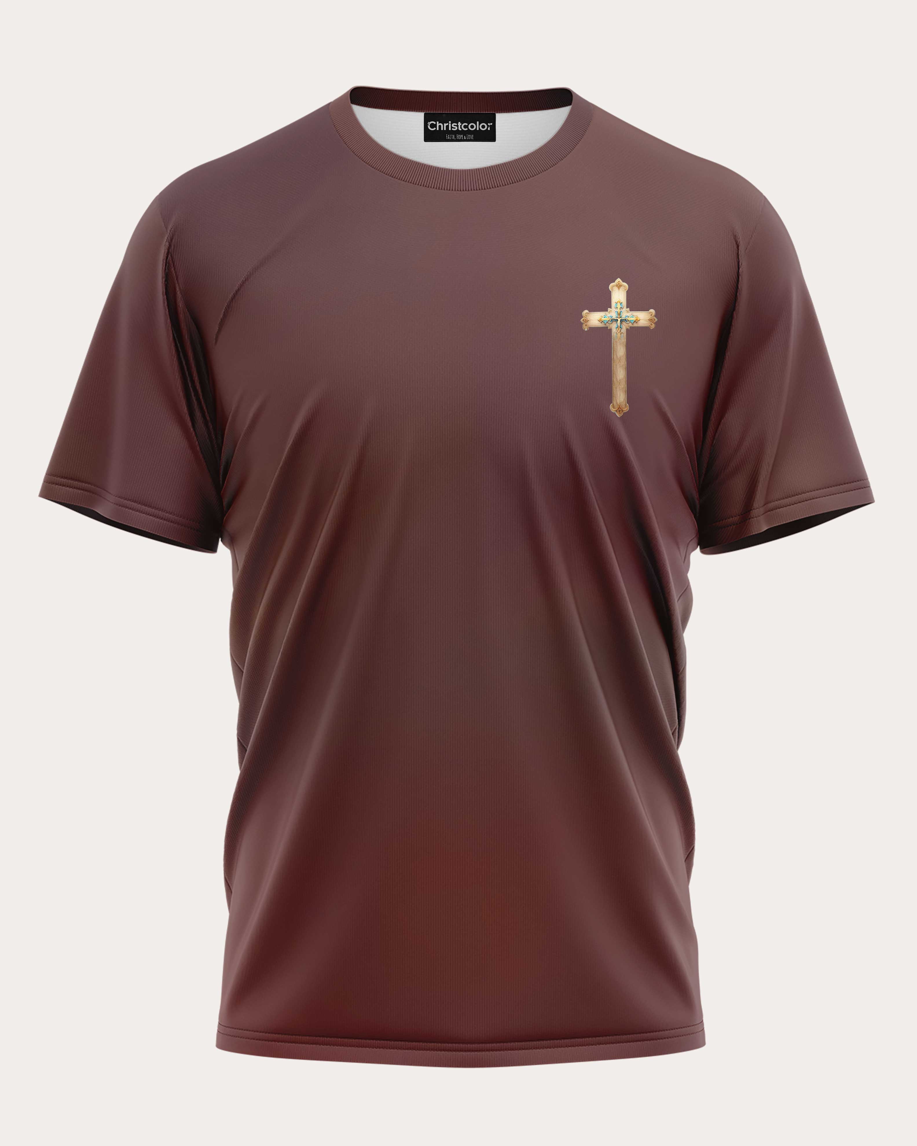 By His Stripes I Am Healed All Over Print T-Shirt