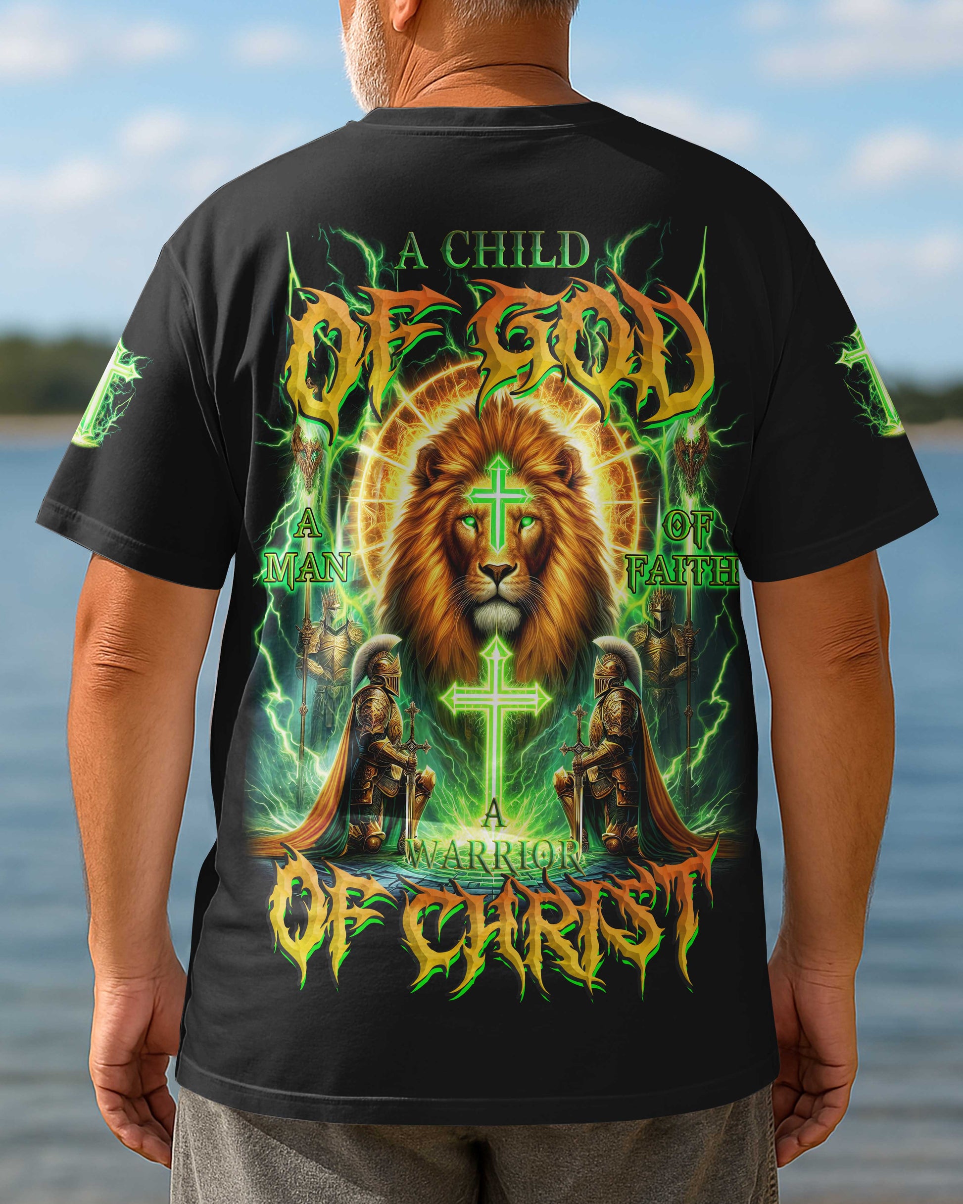 A Child Of God All Over Print T-shirt